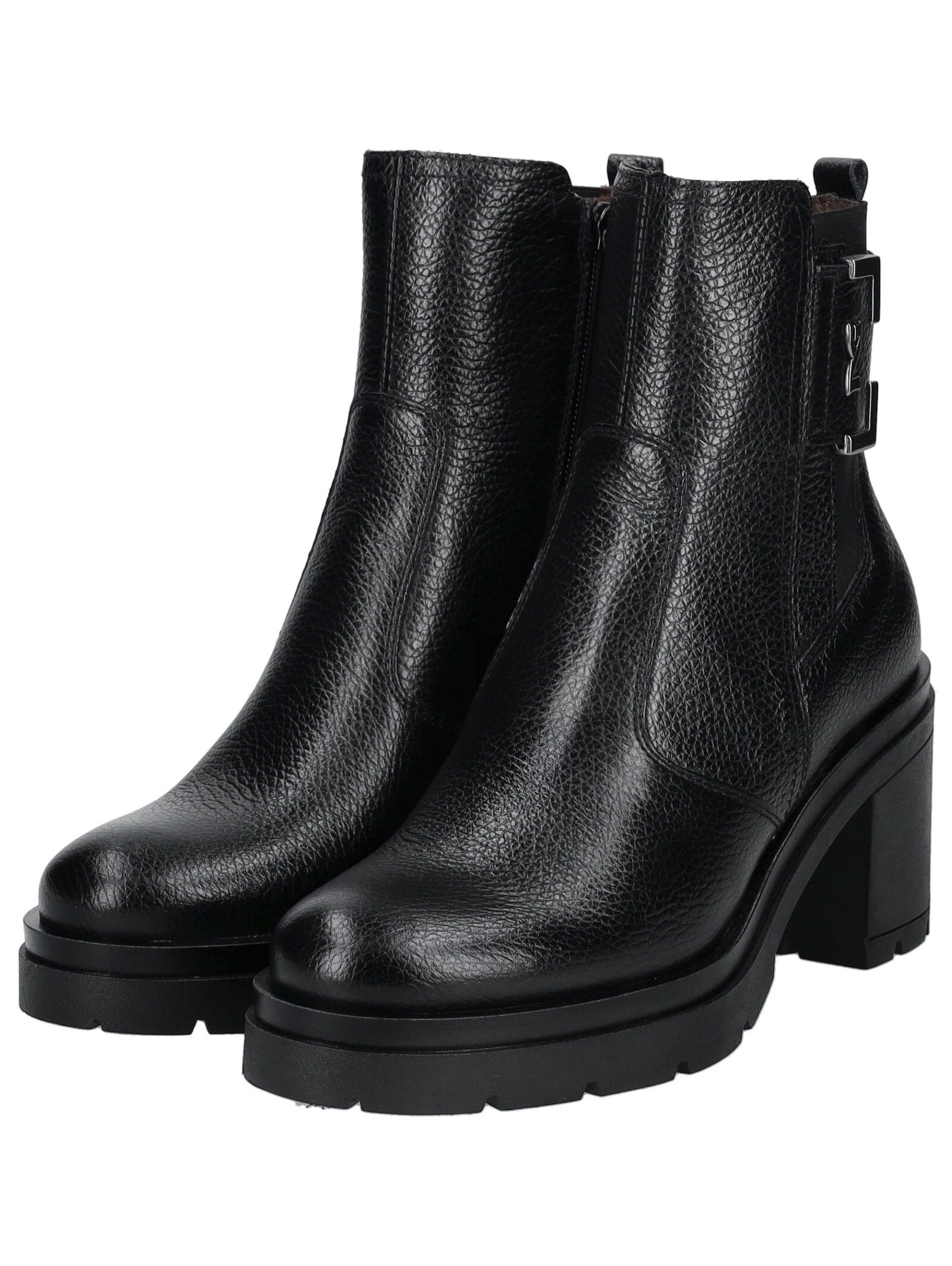 Nero Giardini High-Heel-Stiefelette »Nero Giardini Stiefelette Leder/Textil«