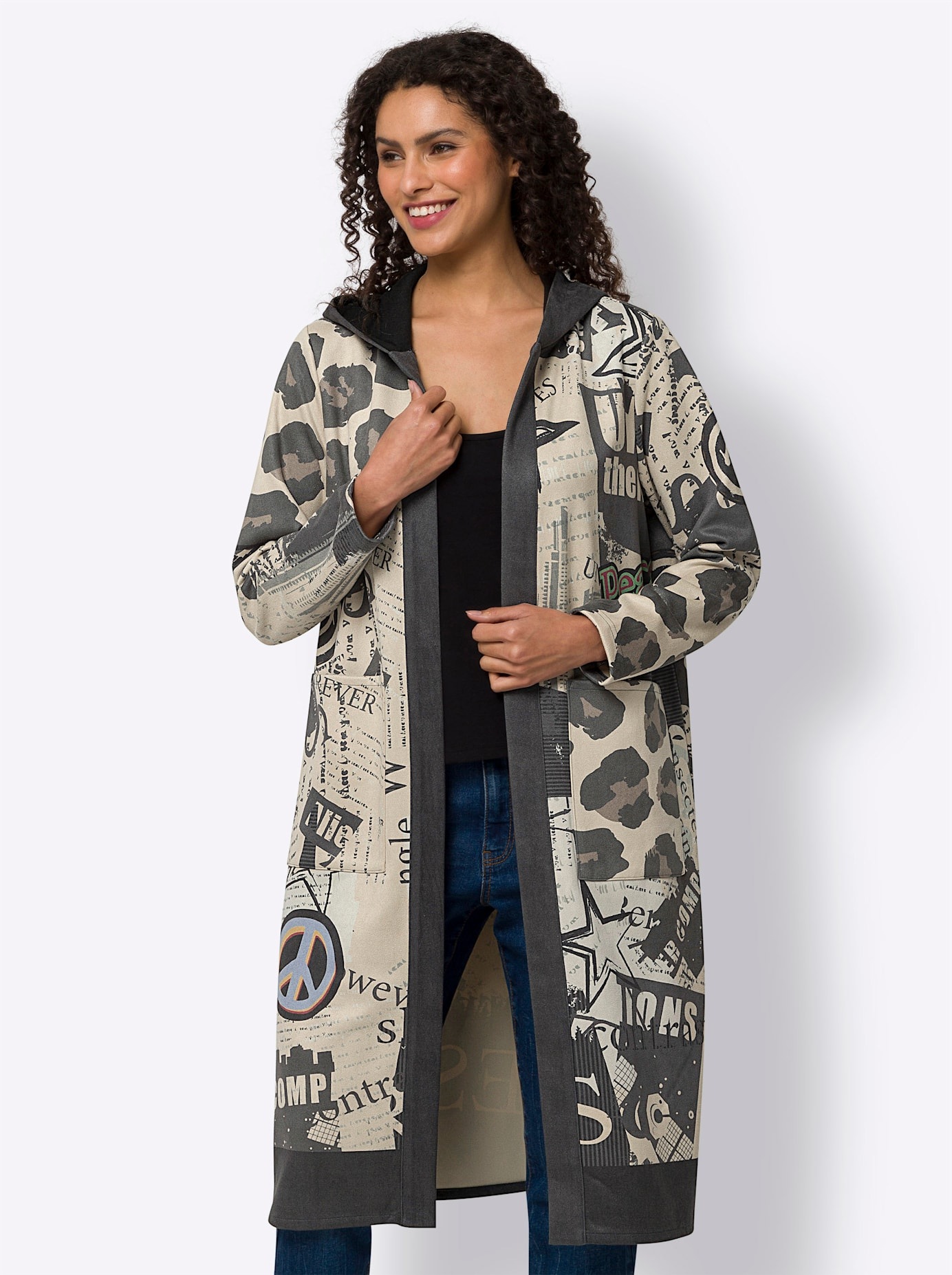 heine Shirtjacke "Shirtjacke" 1 Stk. tlg. günstig online kaufen