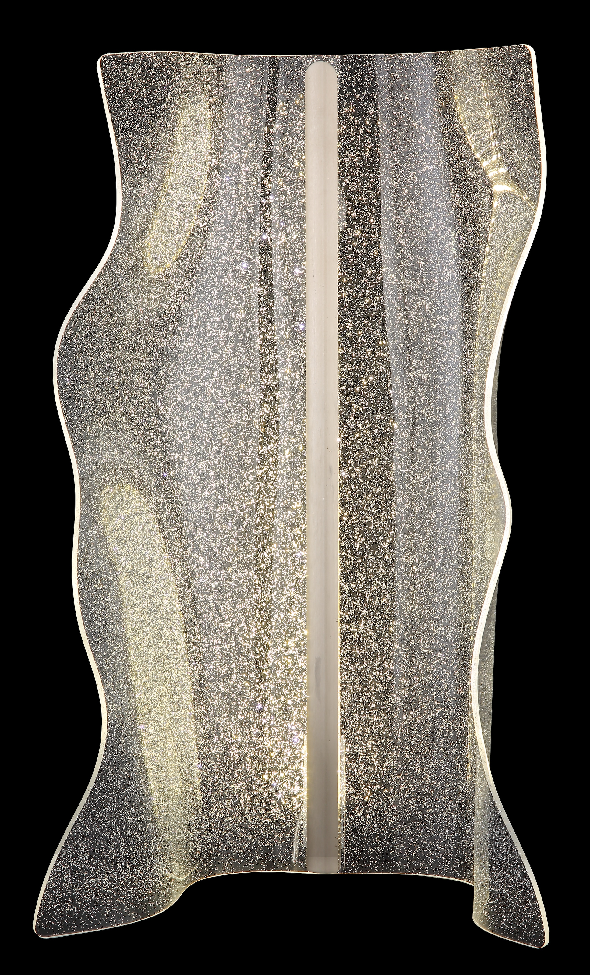 GLOBO LIGHTING Tischleuchte »SAQUE« LED-Modul 1 Stk. Warmweiß Tischlampe Nachttischlampe Deko-Tischleuchte Schlafzimmer