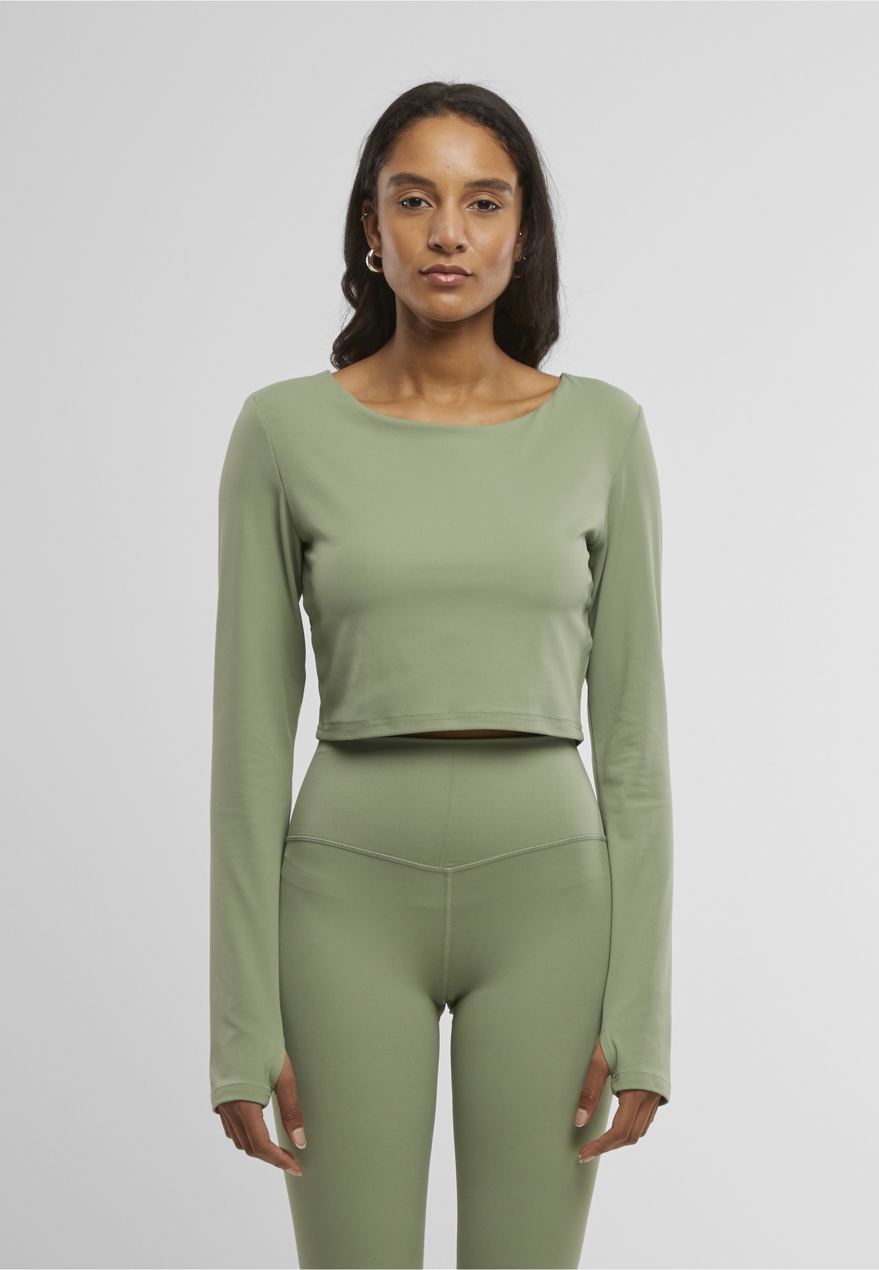 URBAN CLASSICS Longsleeve »Urban Classics Ladies Sports Longsleeve Ladies Sports Longsleeve« 1 Stk.