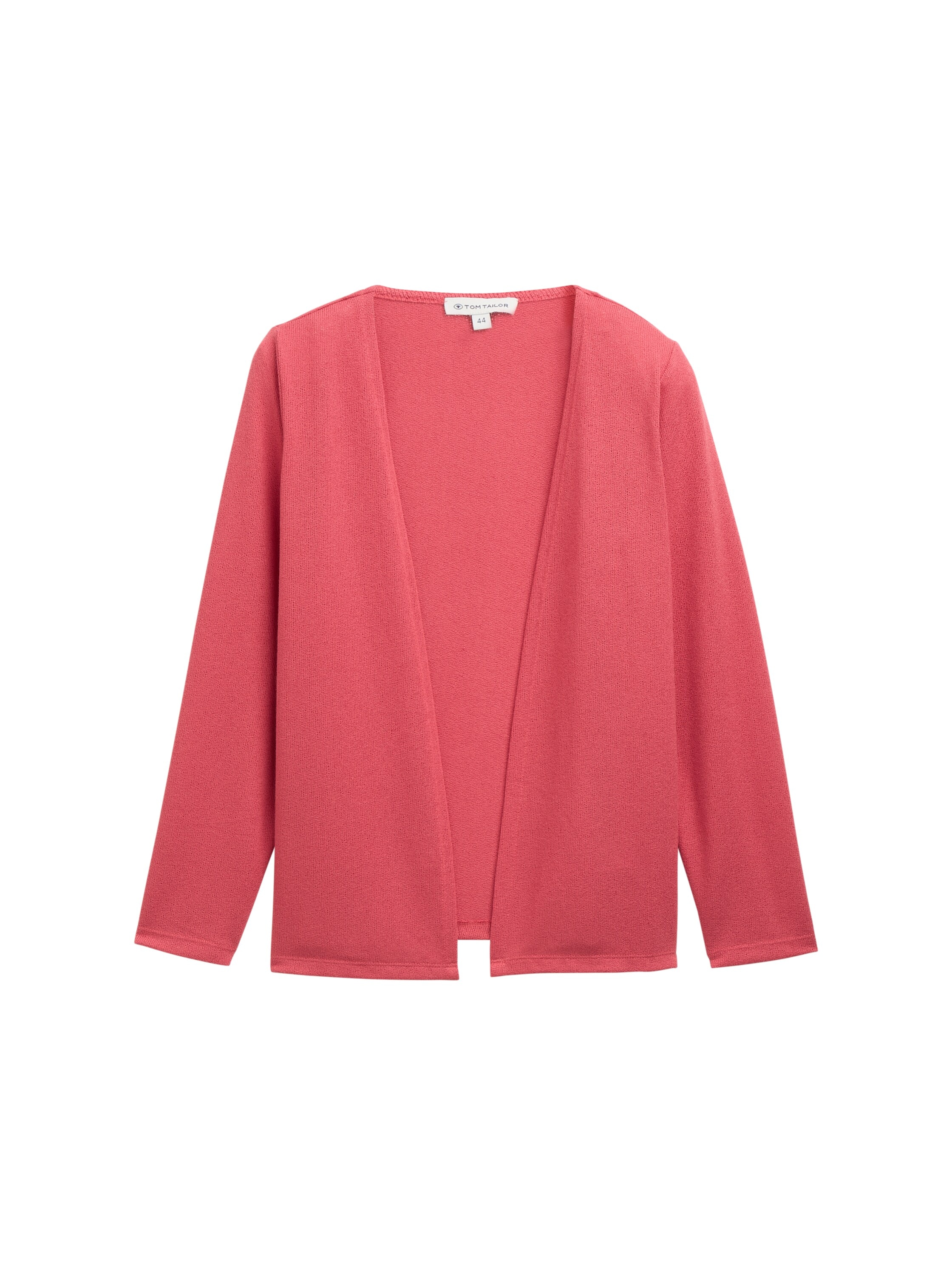 TOM TAILOR PLUS Langarmshirt, vorne offen