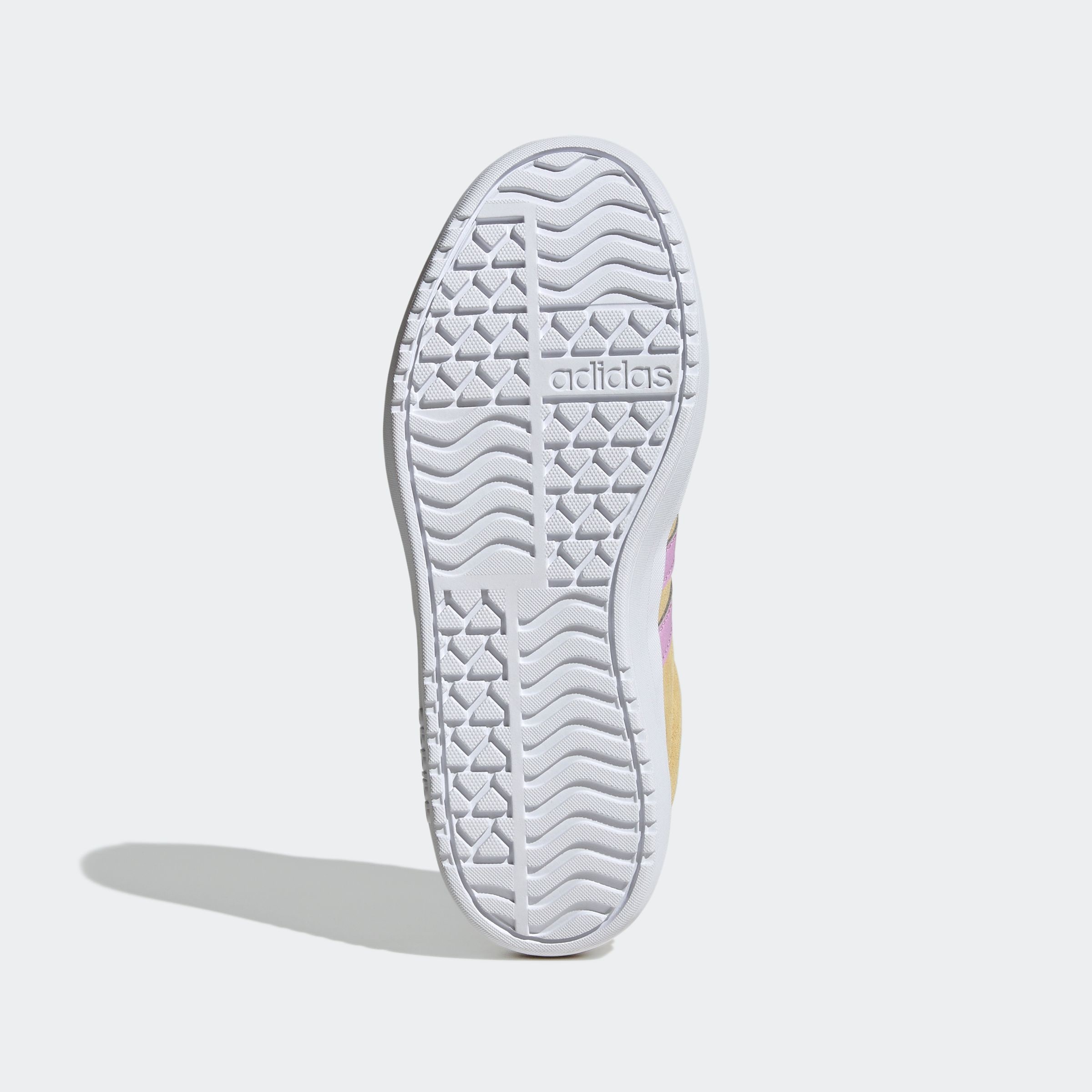 adidas Sportswear Plateausneaker »VL COURT BOLD LIFESTYLE KIDS«, Design auf den Spuren des adidas Gazelle Bold