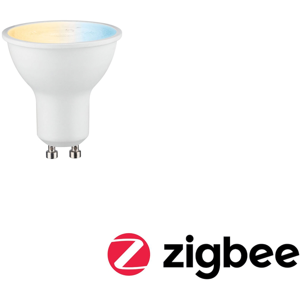 Paulmann LED-Leuchtmittel »Smart Home Zigbee Reflektor 5 W Matt GU10 2.700 - 6.500K«, GU10, 1 St., Warmweiß, Tunable White
