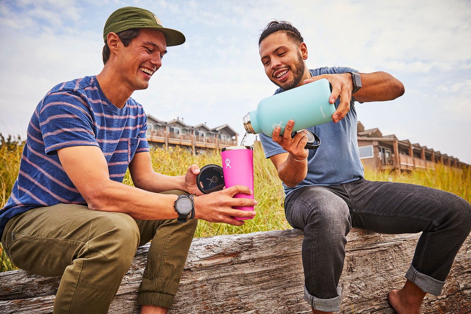 Hydro Flask Trinkflasche "64 OZ WIDE FLEX CAP BLACK" 1892 ml günstig online kaufen