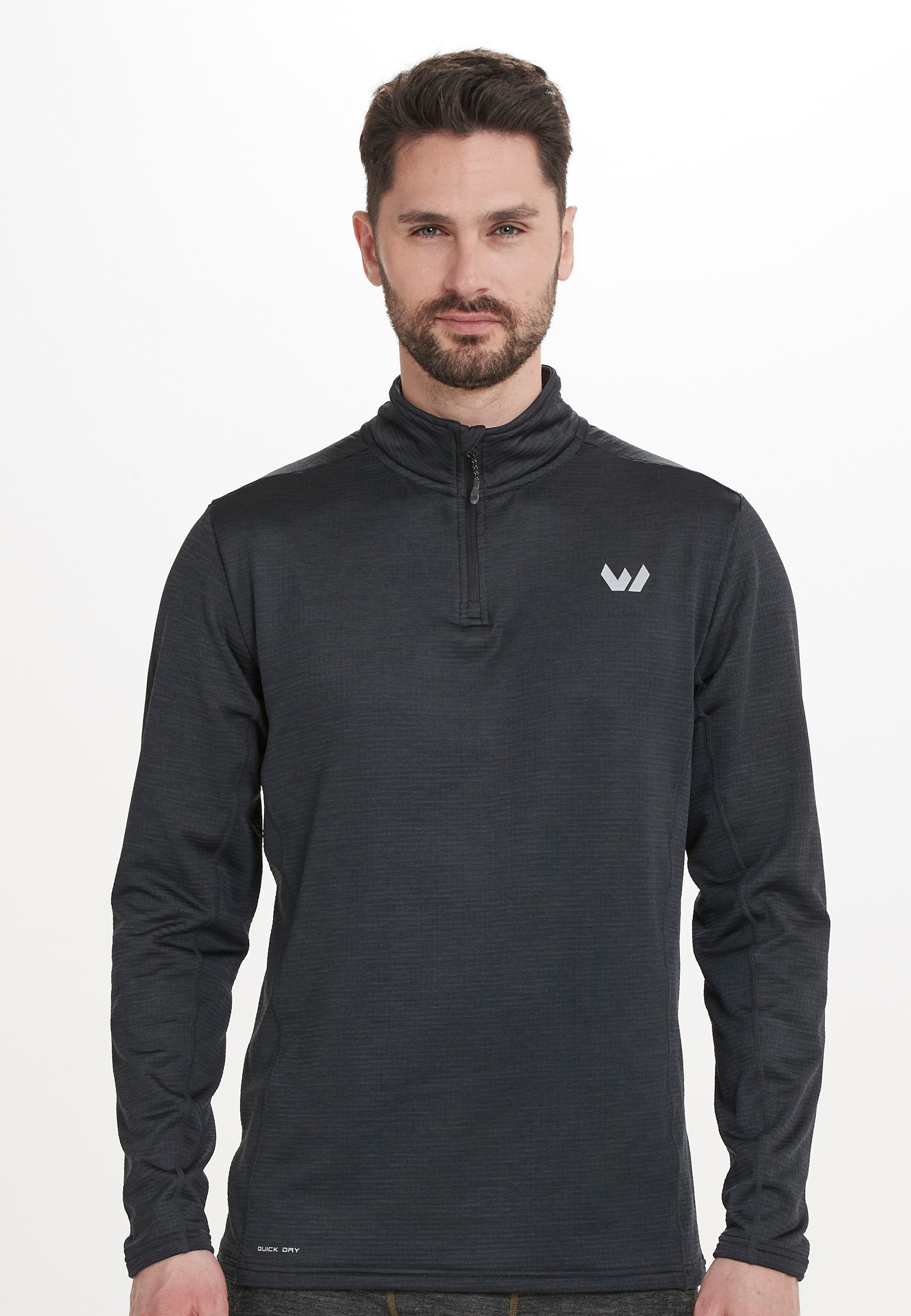 WHISTLER Funktionsshirt "Kalle M Waffle Midlayer" 1 Stk. tlg. mit Quick Dry günstig online kaufen