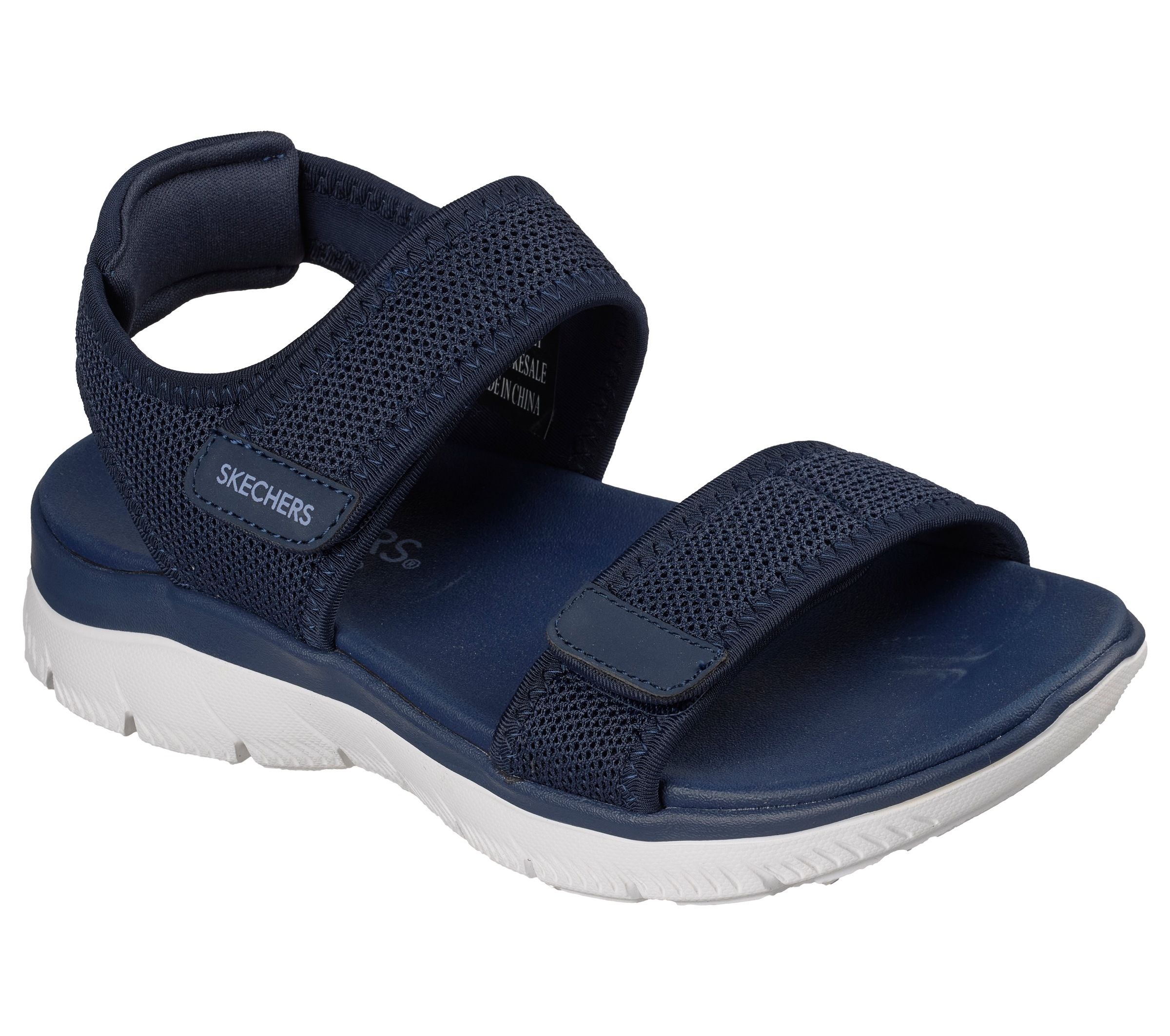 Skechers Sandale »SUMMITS SANDAL-CUTE MARK«  Klettschuh, Freizeitsandale mit softer Fersenpolsterung