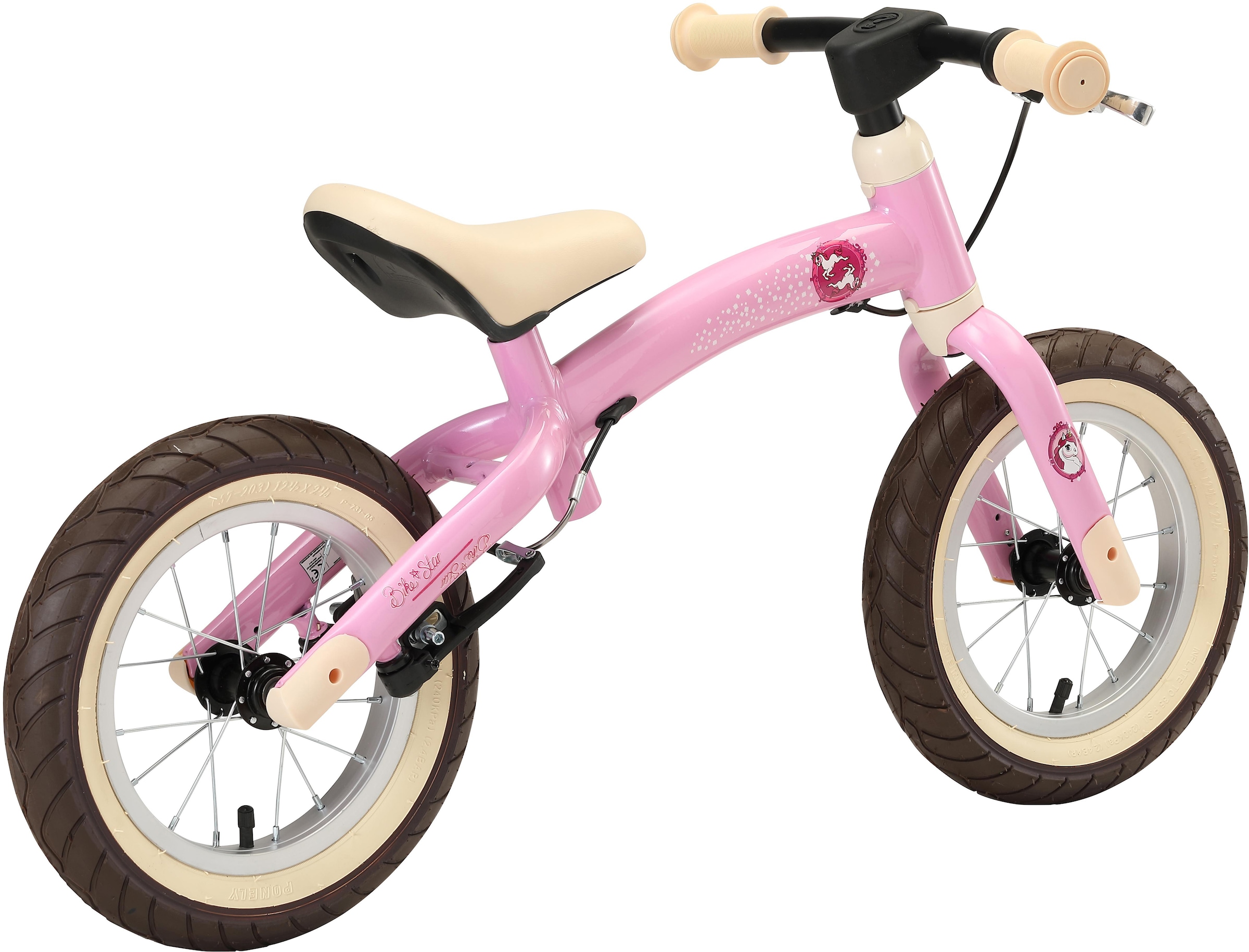 Bikestar Laufrad »BIKESTAR Kinderlaufrad Sport ab 3 Jahre mit Bremse«