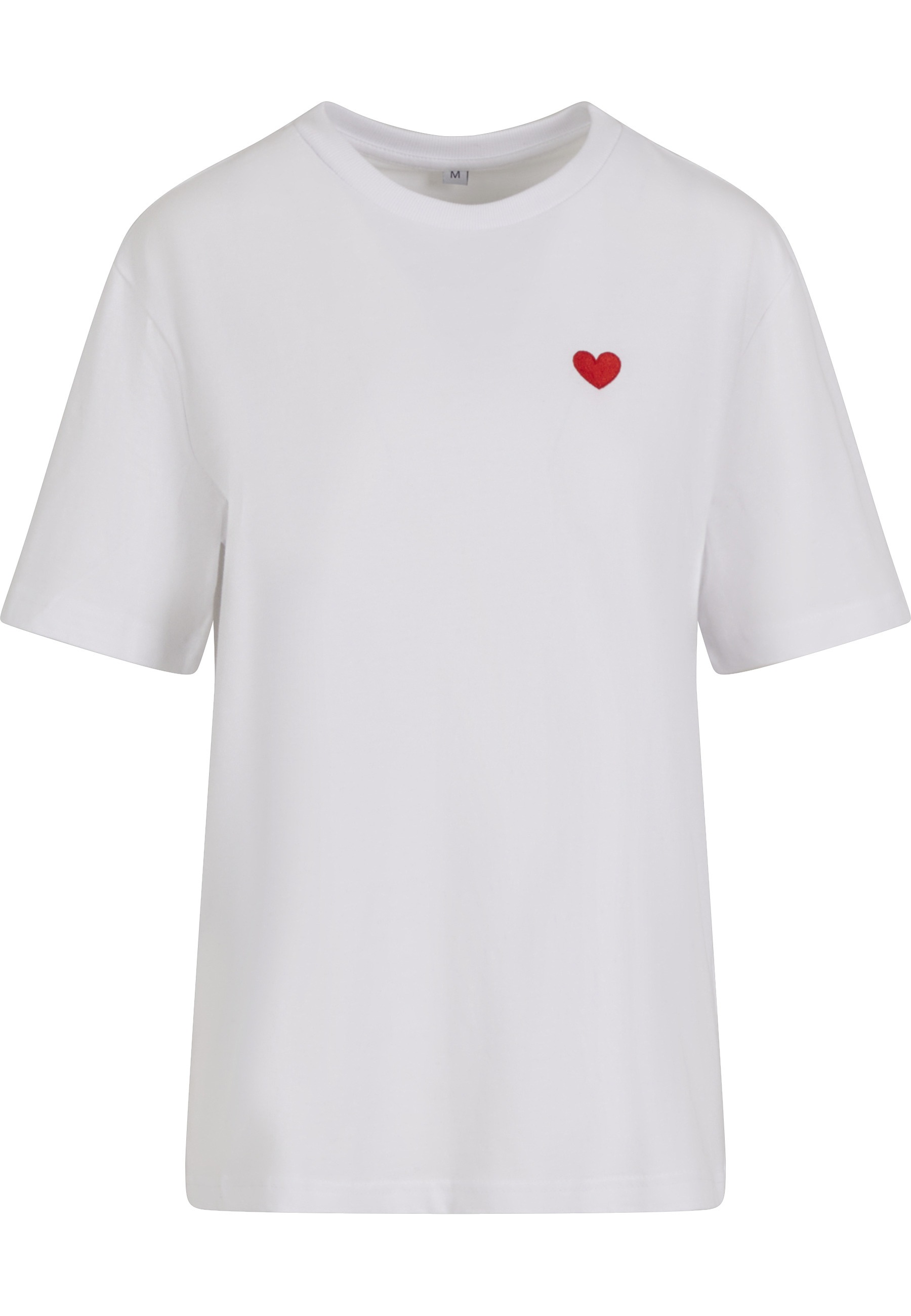 Miss Tee T-Shirt "Miss Tee Heart Shape EMB Tee" 1 Stk. günstig online kaufen