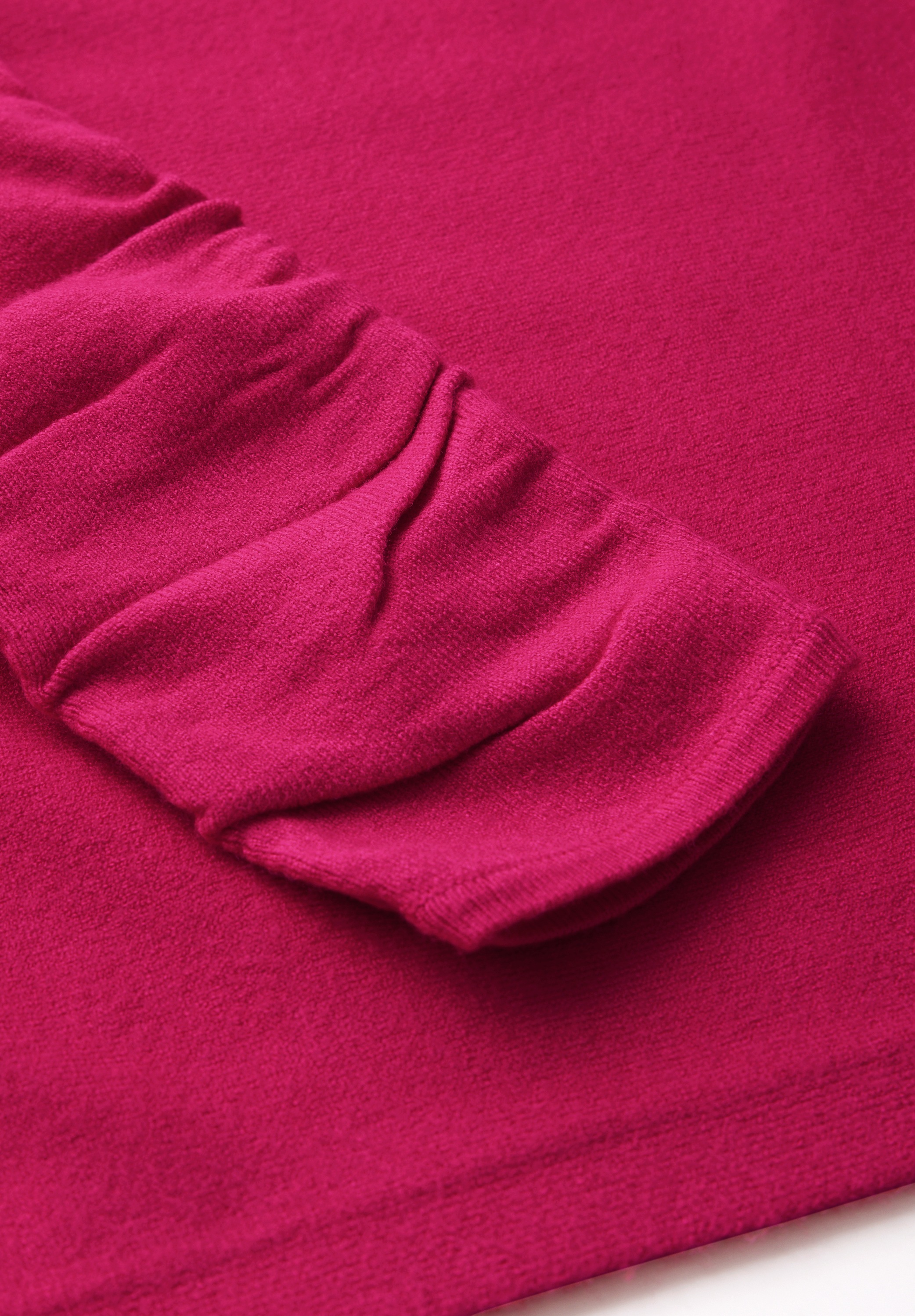 STREET ONE Strickpullover, aus softem Materialmix