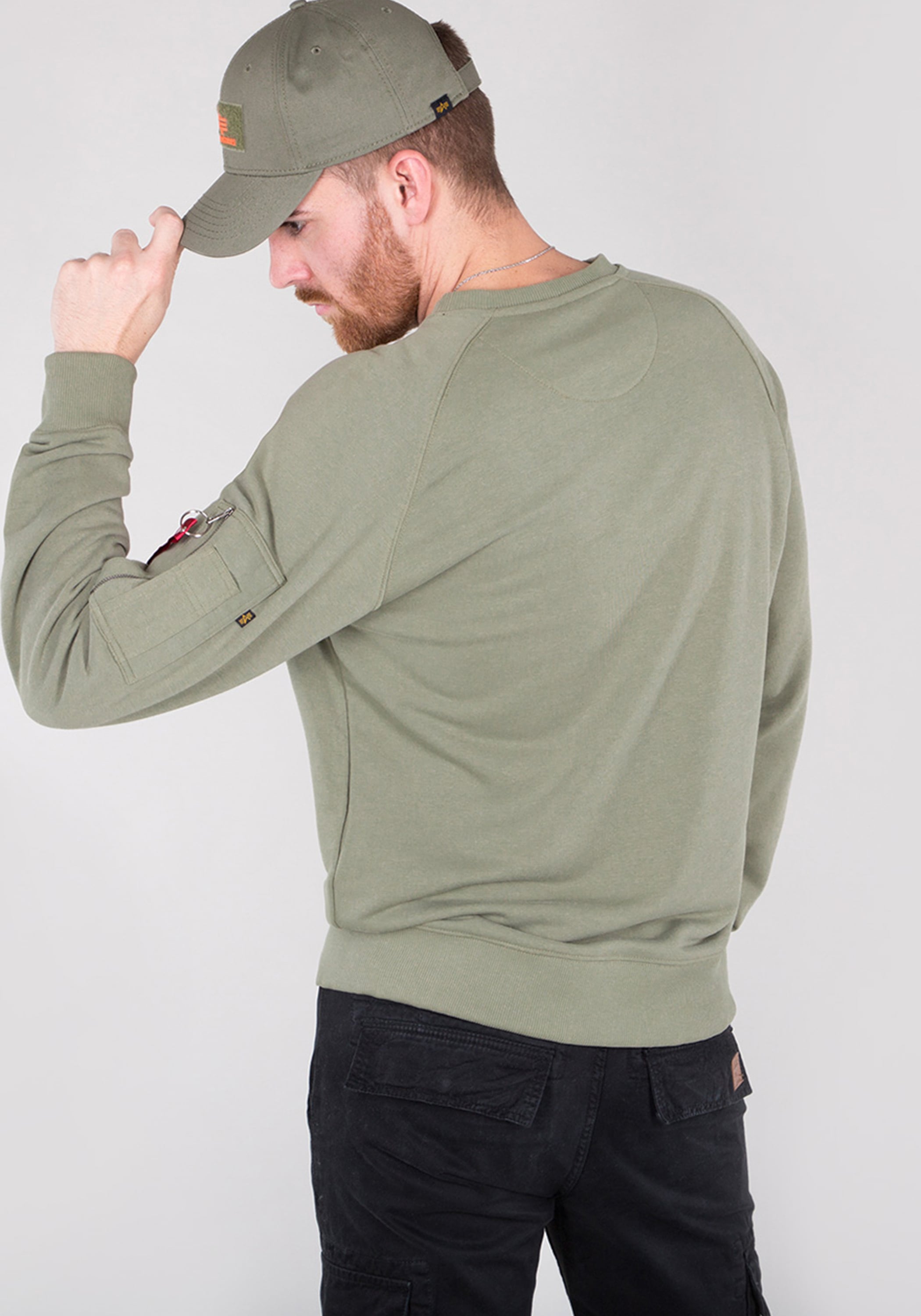 Alpha Industries Sweater "Alpha Industries Men - Sweatshirts X-Fit Sweat" günstig online kaufen