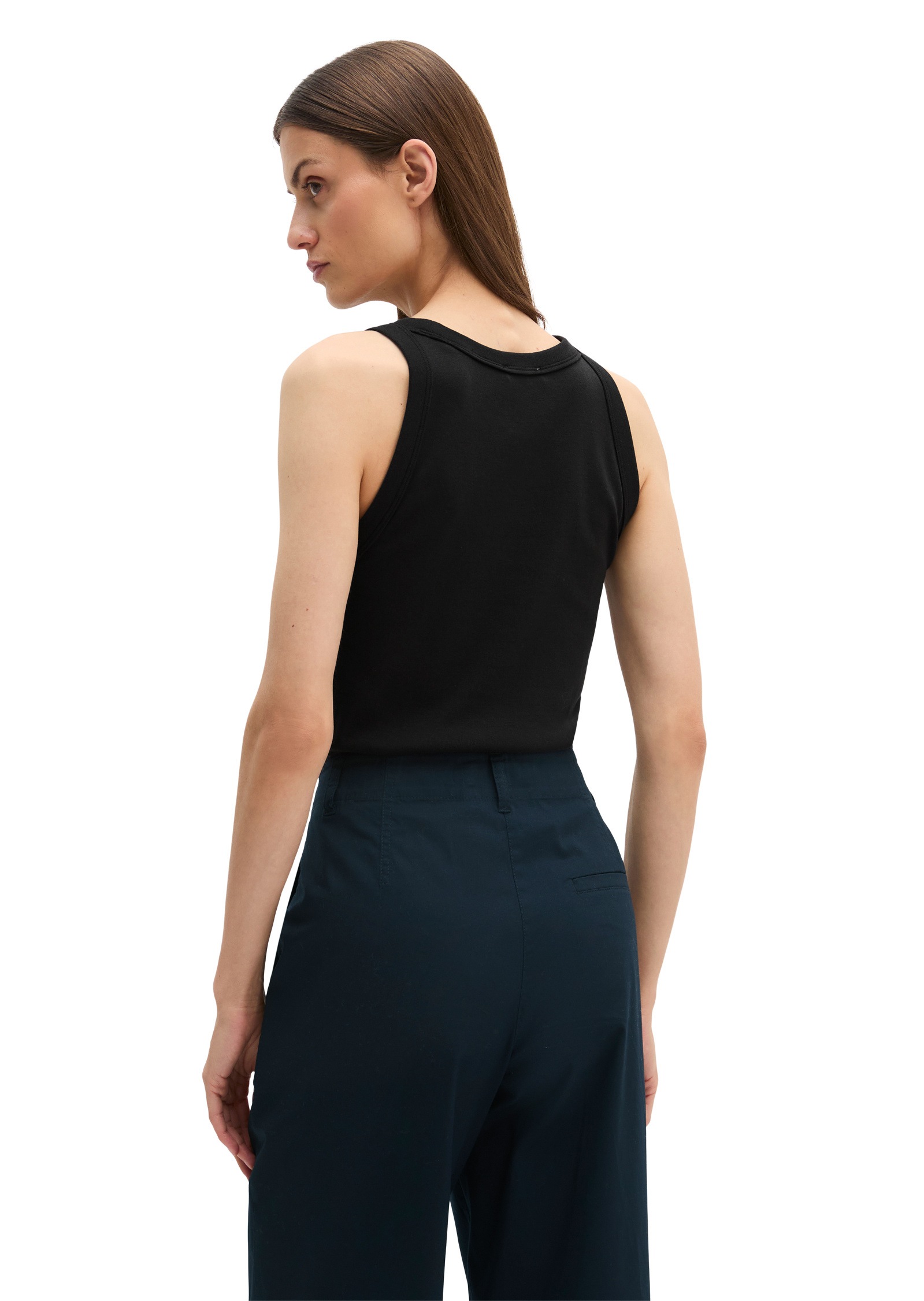 Thumbnail - Marc OPolo T-Shirt "aus Rippjersey"