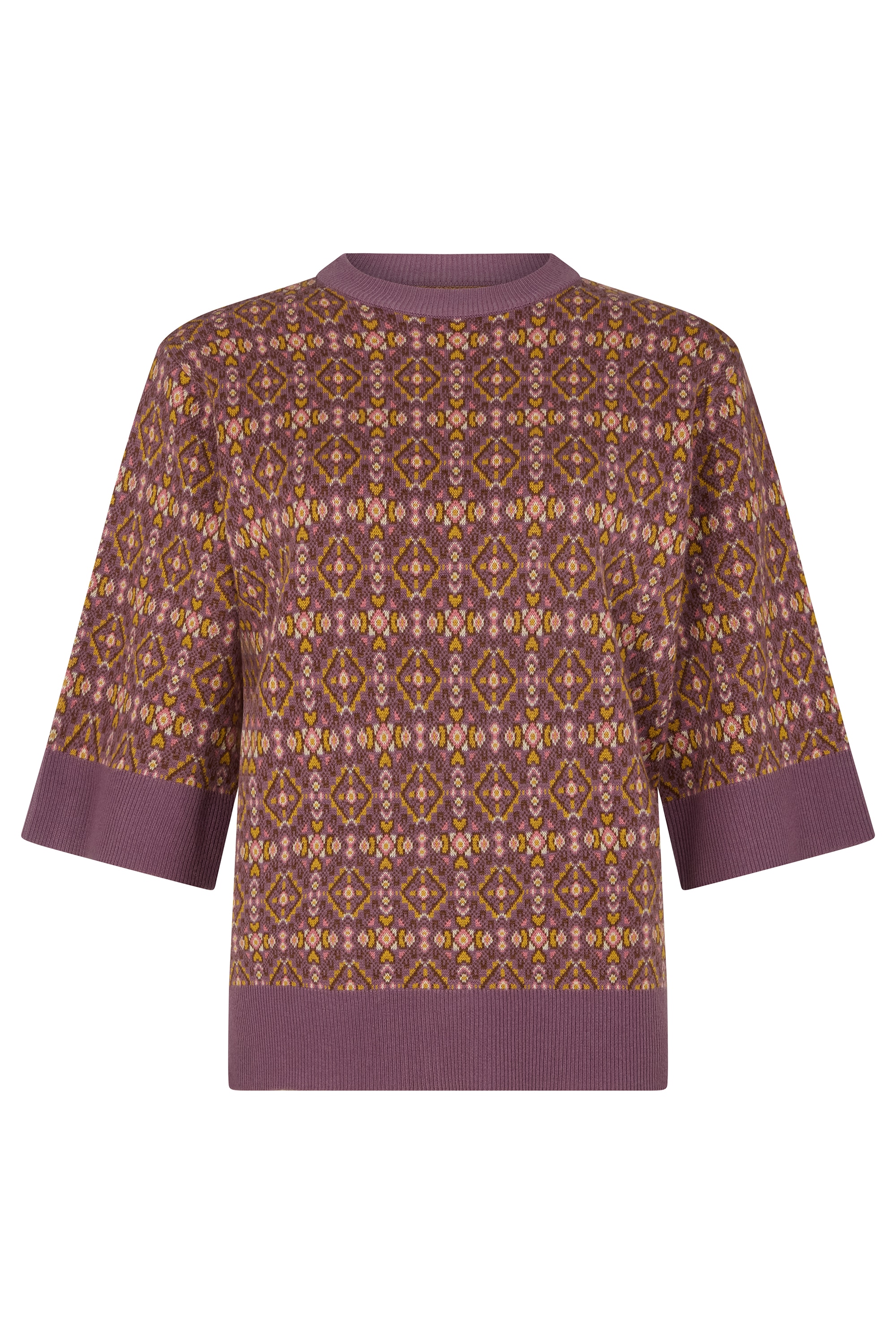 RAFFYA T-Shirt "Daffodil Slouchy Printed Knitted Shirt Damen" günstig online kaufen