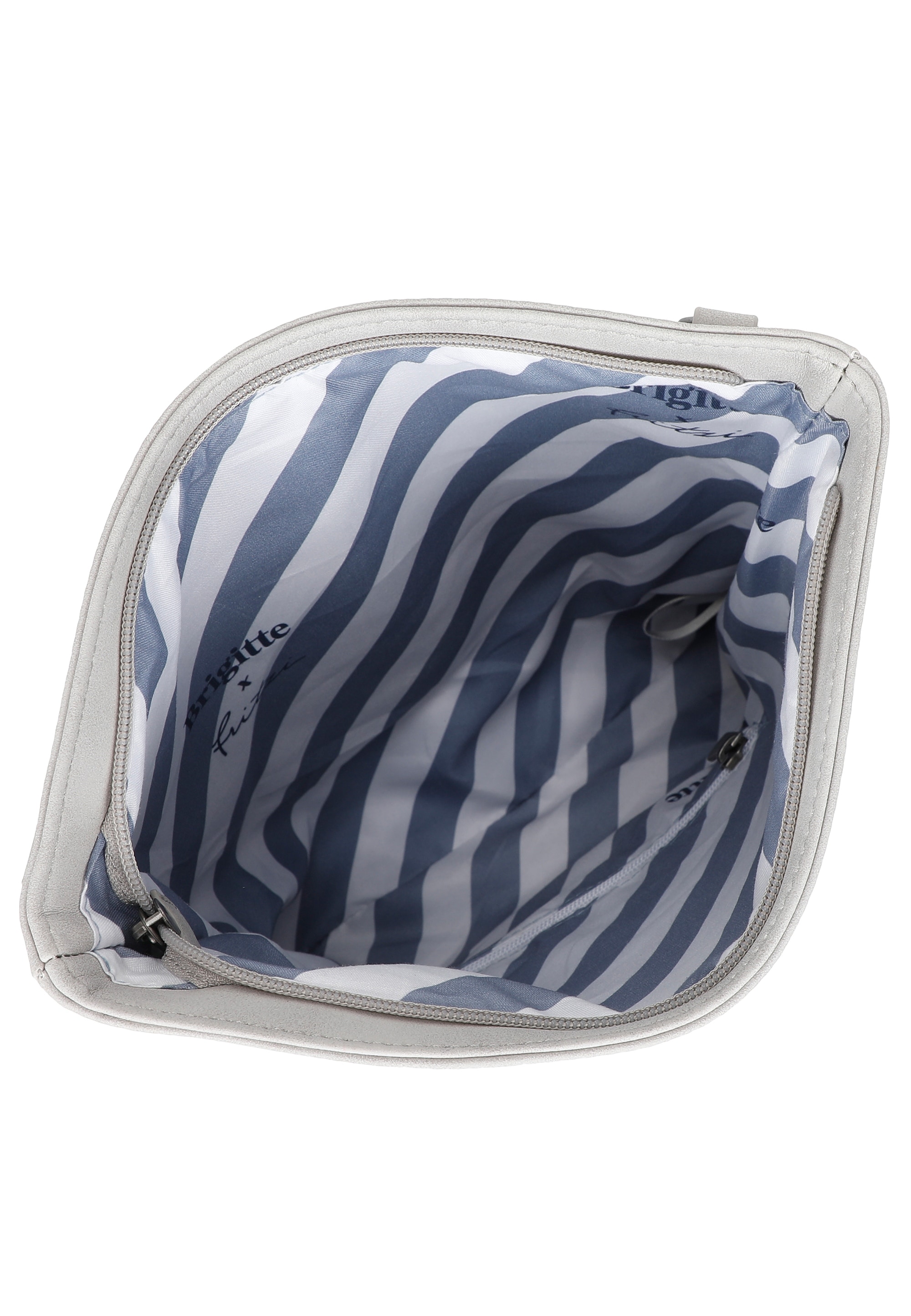 Fritzi aus Preußen Schultertasche »Brigitte x fritzi Special Ronja Cross«, mit abnehmbarem Anhänger