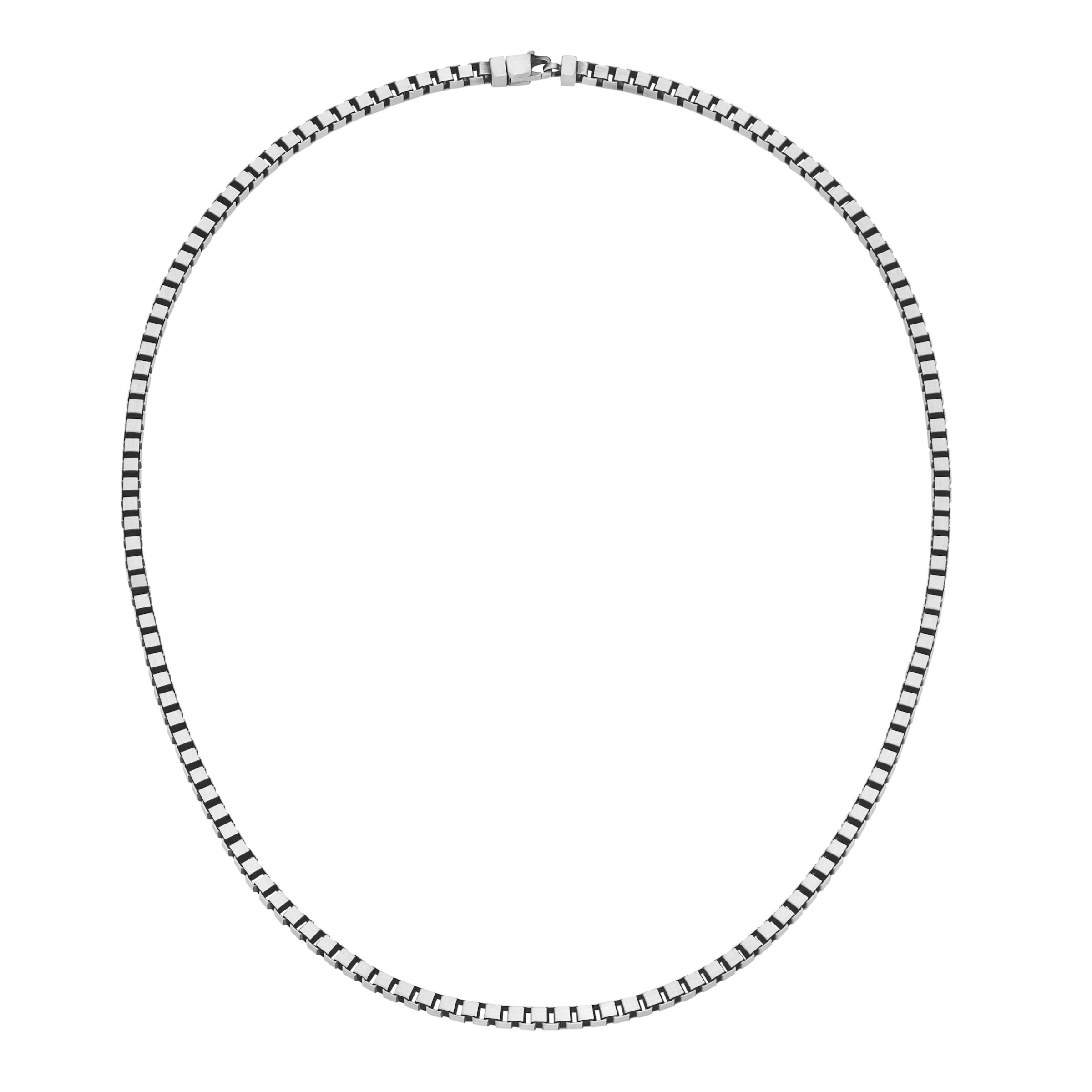 GIORGIO MARTELLO MILANO Silberkette »Venezinanerkette, massiv, geschwärzt, Silber 925«