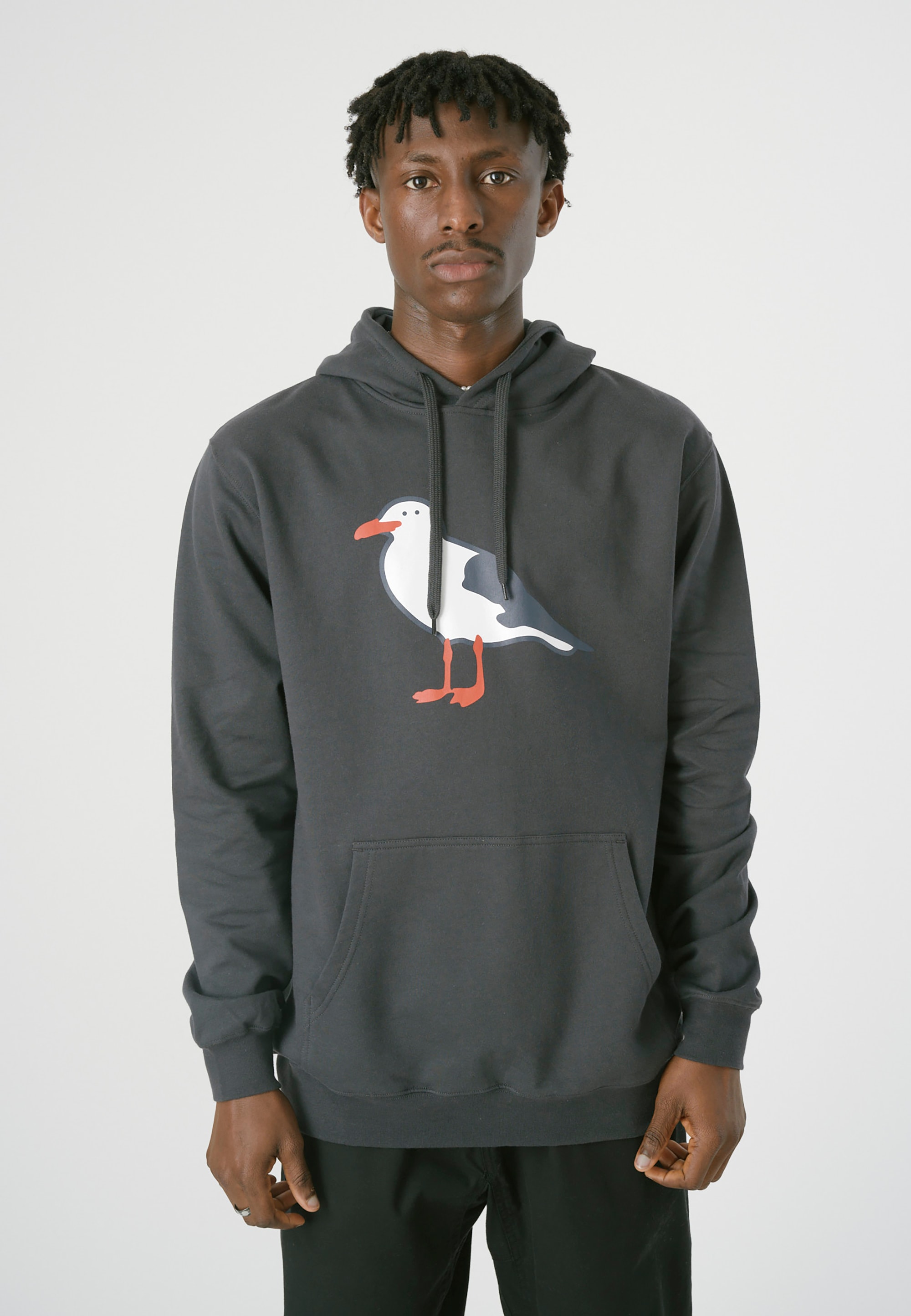 Cleptomanicx Kapuzensweatshirt »OG Gull«, mit trendigem Frontprint