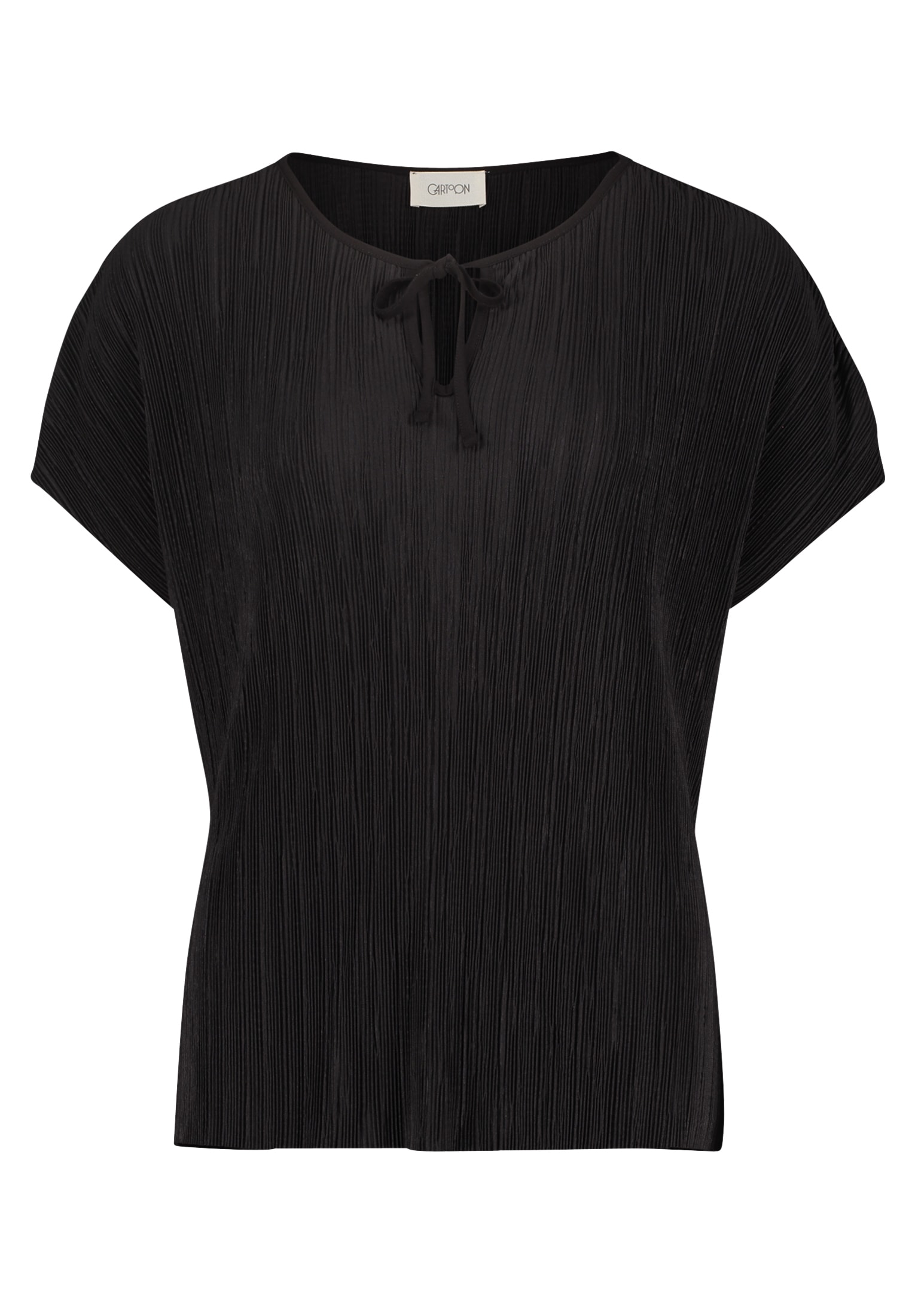 Cartoon Kurzarmshirt »Cartoon Damen Casual-Shirt mit V-Ausschnitt«, (1 tlg.), Material