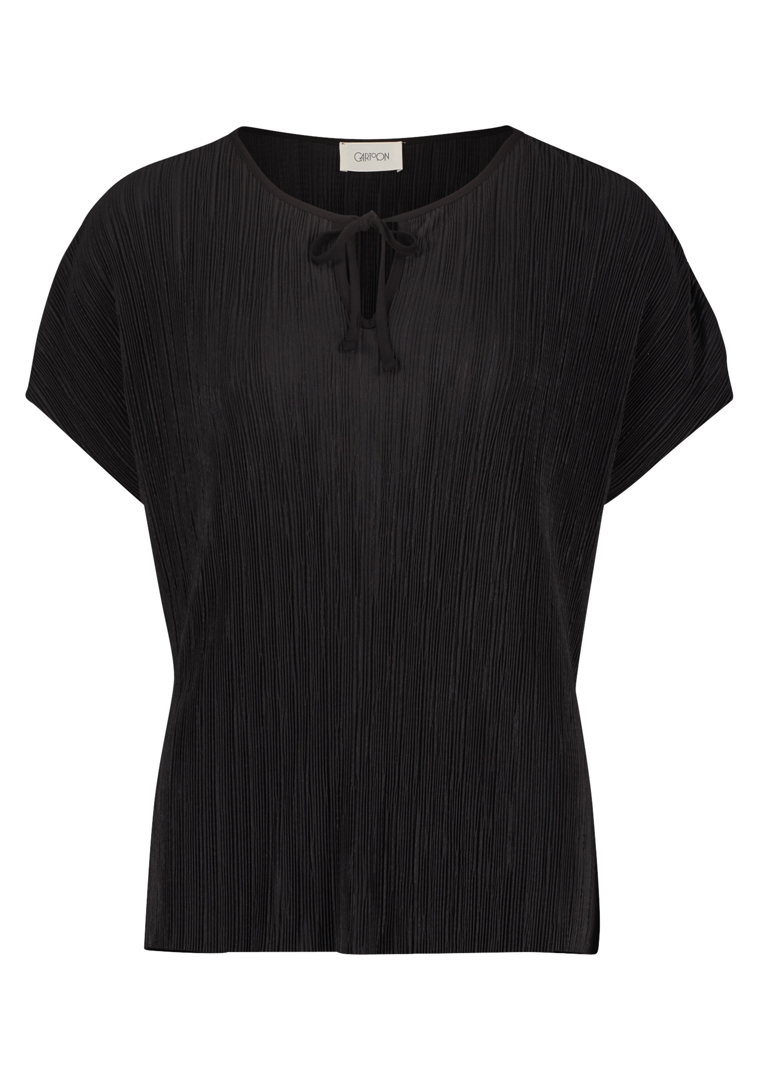 Cartoon Kurzarmshirt "Damen mit V-Ausschnitt" 1 Stk. Material günstig online kaufen