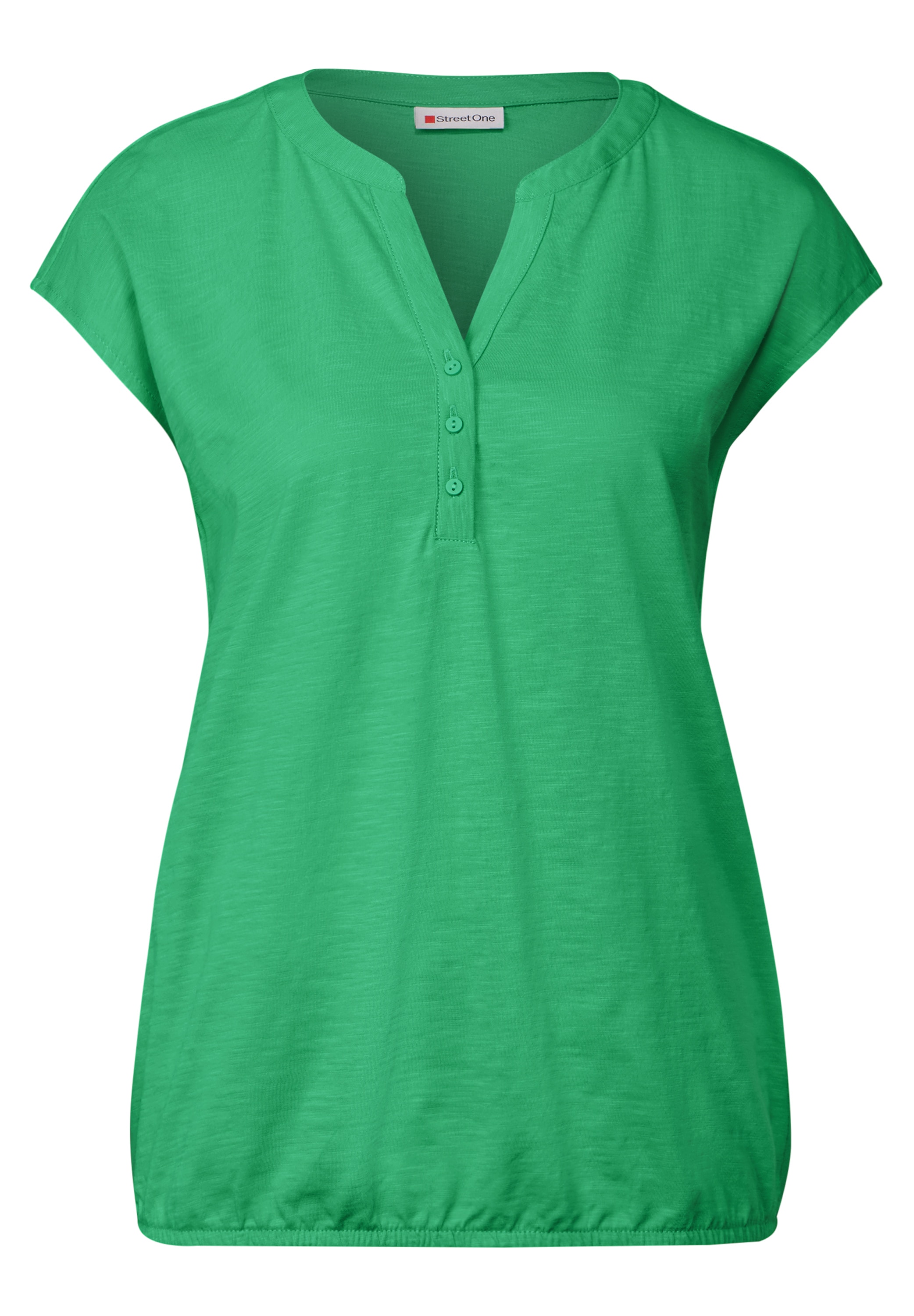 STREET ONE T-Shirt, aus reiner Baumwolle