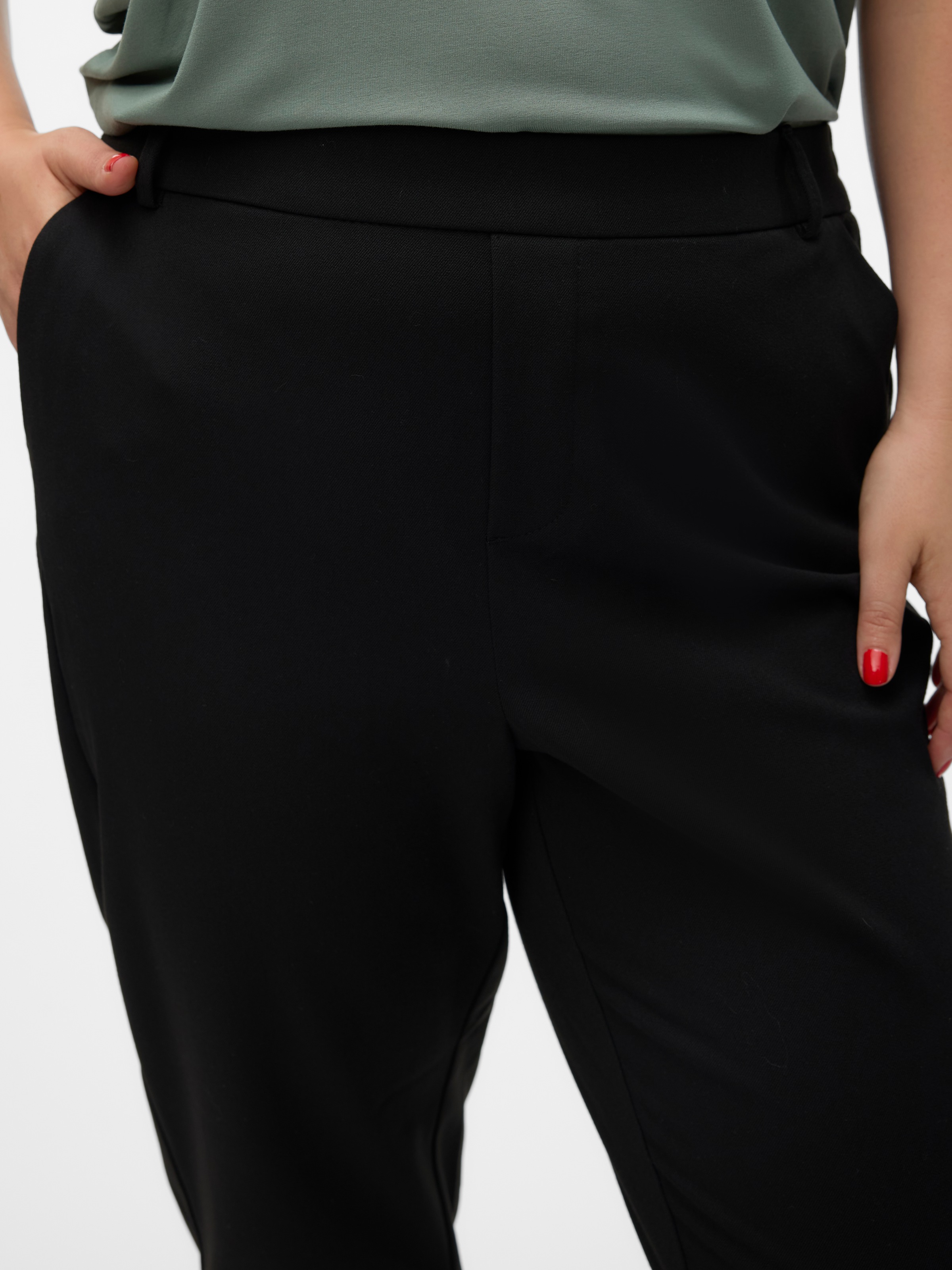 Thumbnail - Vero Moda Curve Anzughose "VMCMAYA MW LOOSE SOLID PANT CUR NOOS"