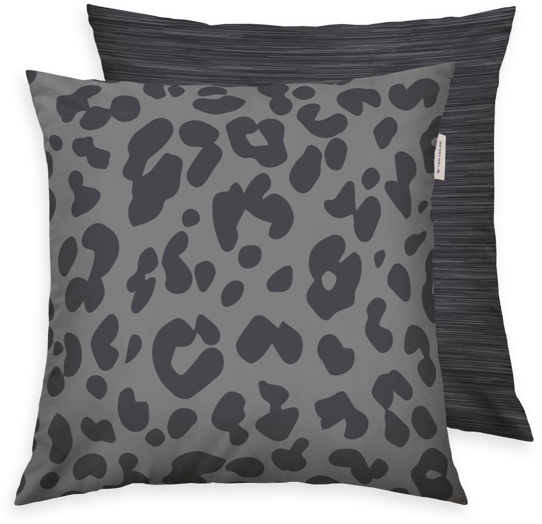 TOM TAILOR HOME Bettwäsche »Ellja« 3 Stk. in Gr. 135x200 oder 155x220 cm, 100% Baumwolle, Leo Design
