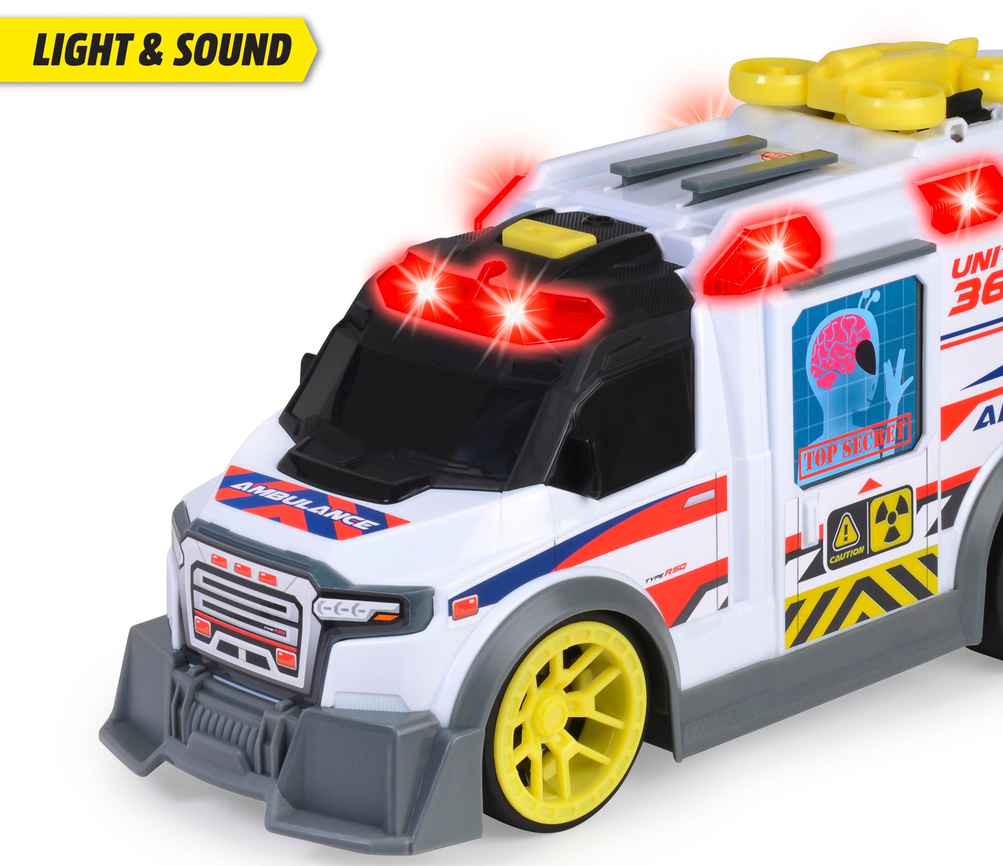 Dickie Toys Spielzeug-Krankenwagen »Ambulance«, mit Licht & Sound