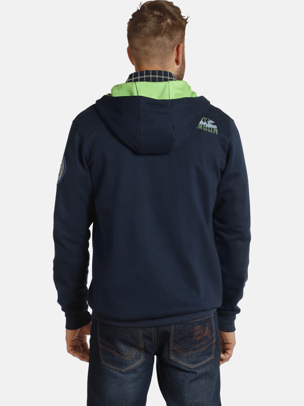 Jan Vanderstorm Kapuzensweatjacke »Sweatjacke STORR«