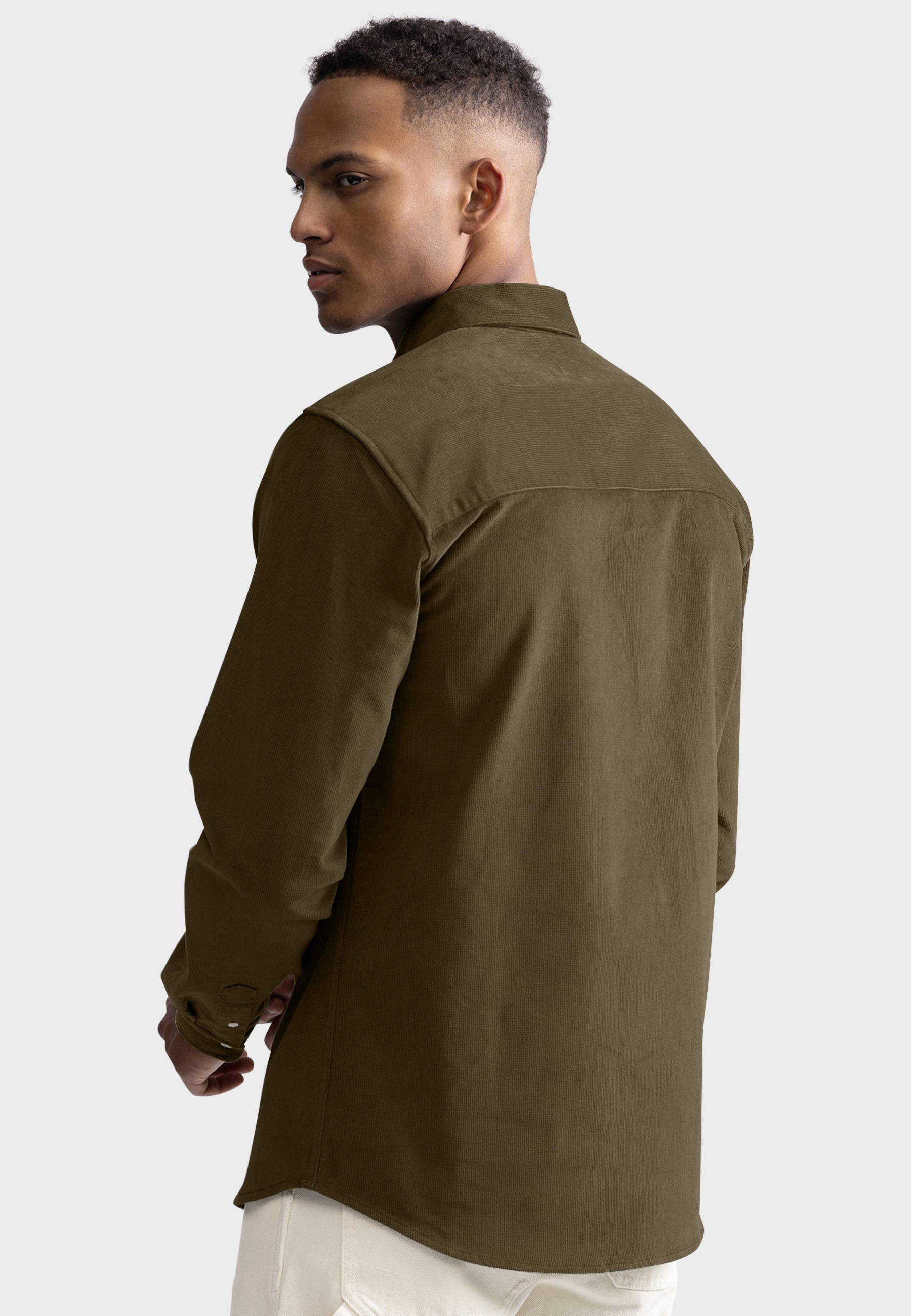 REDEFINED REBEL Langarmhemd »Redefined Rebel Shirt RRPark Shirt Corduroy REGULAR FIT«