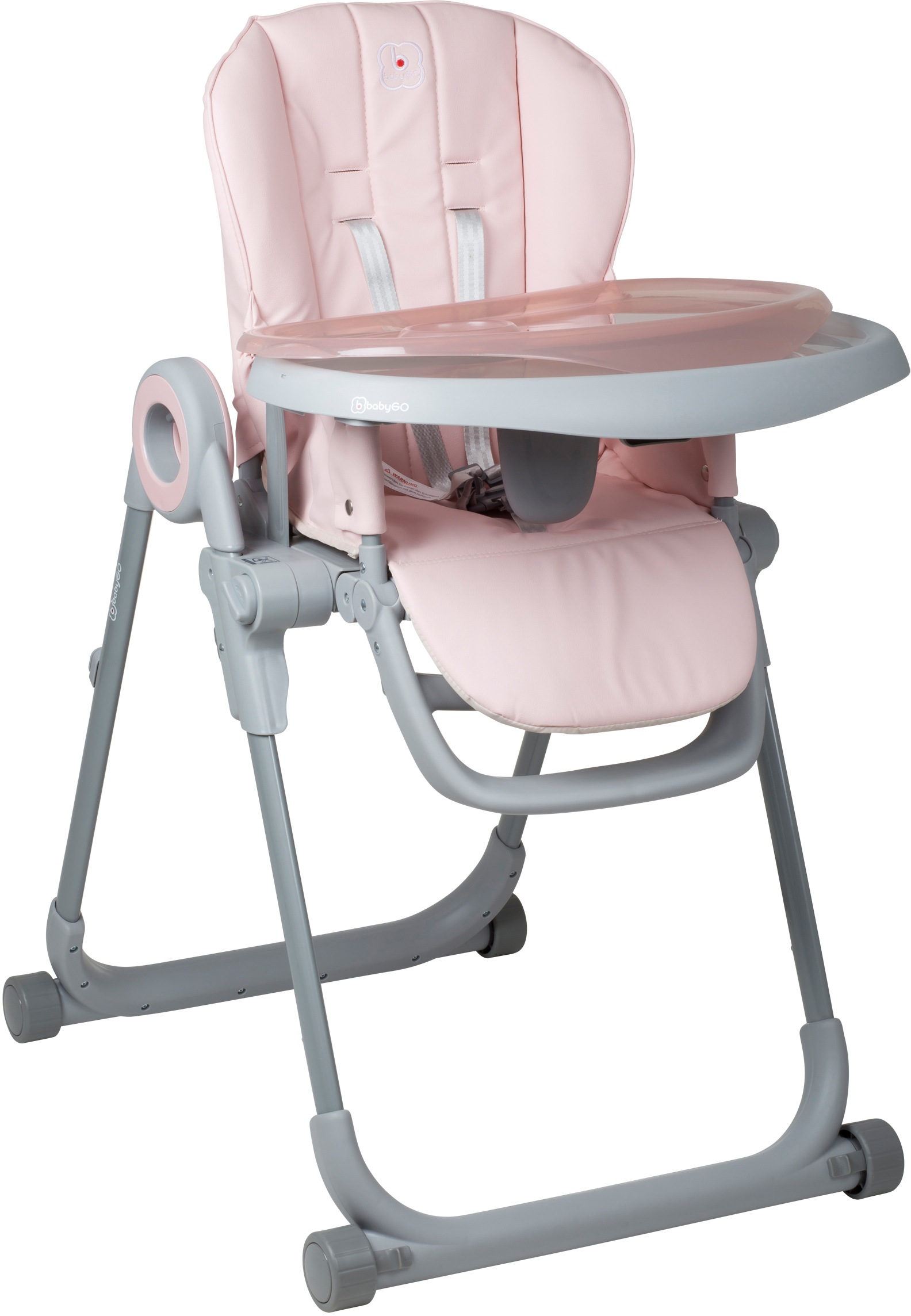 BabyGo Hochstuhl "Divan, pink" () platzsparend zusammenklappbar günstig online kaufen