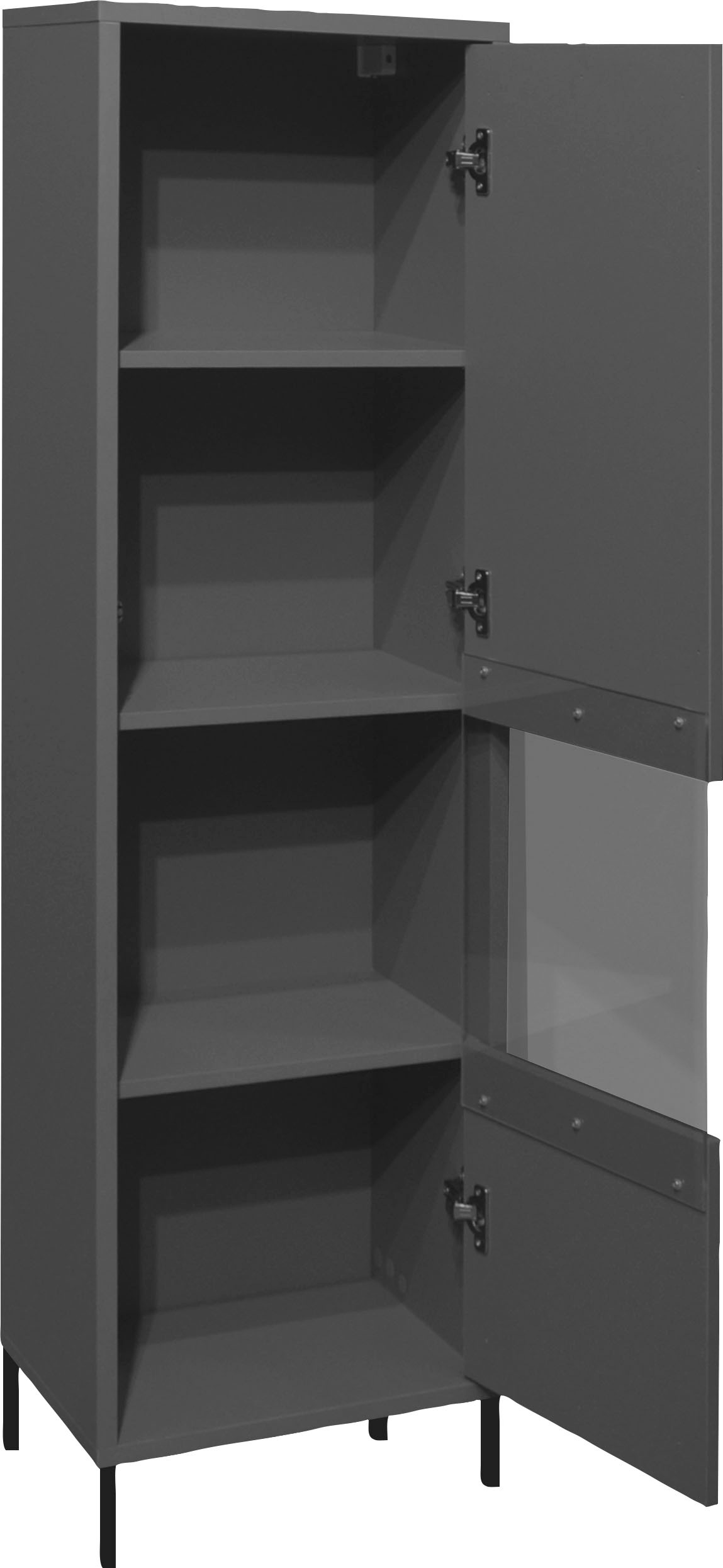 Mäusbacher Vitrine "Bonnie TOPSELLER", Vitrine mit Quadratgestell günstig online kaufen