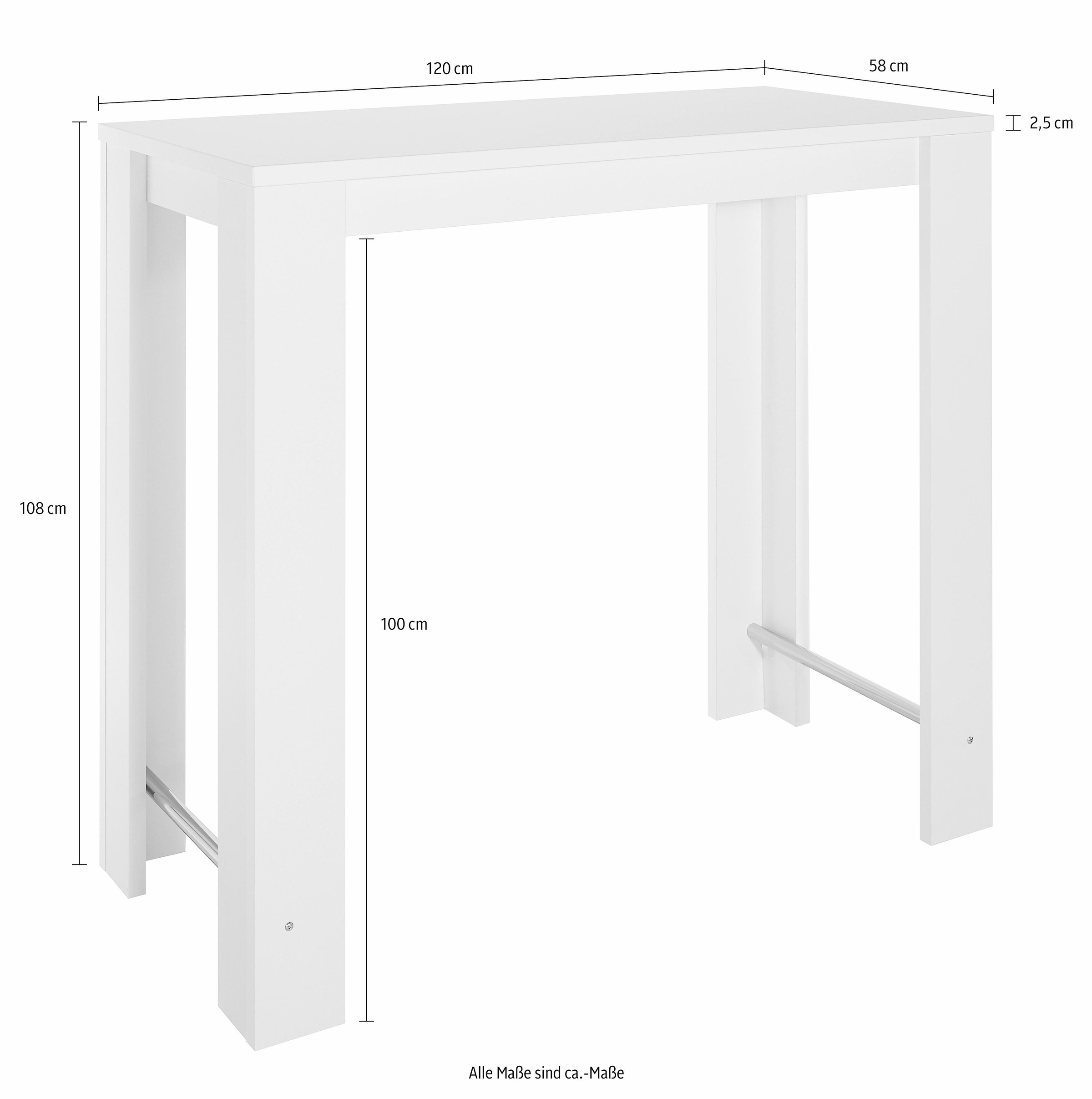 HELA Stehtisch "Frieda", Breite 120 cm günstig online kaufen