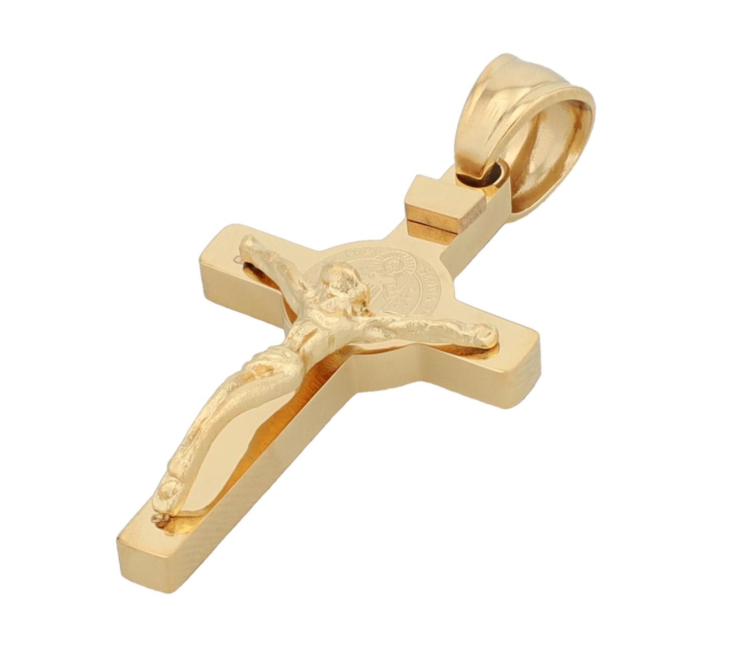 Adelia´s Kettenanhänger »Unisex Anhänger – Kreuz Kreuzanhänger aus Edelstahl«  Eine schöne Geschenkidee für jeden Anlass