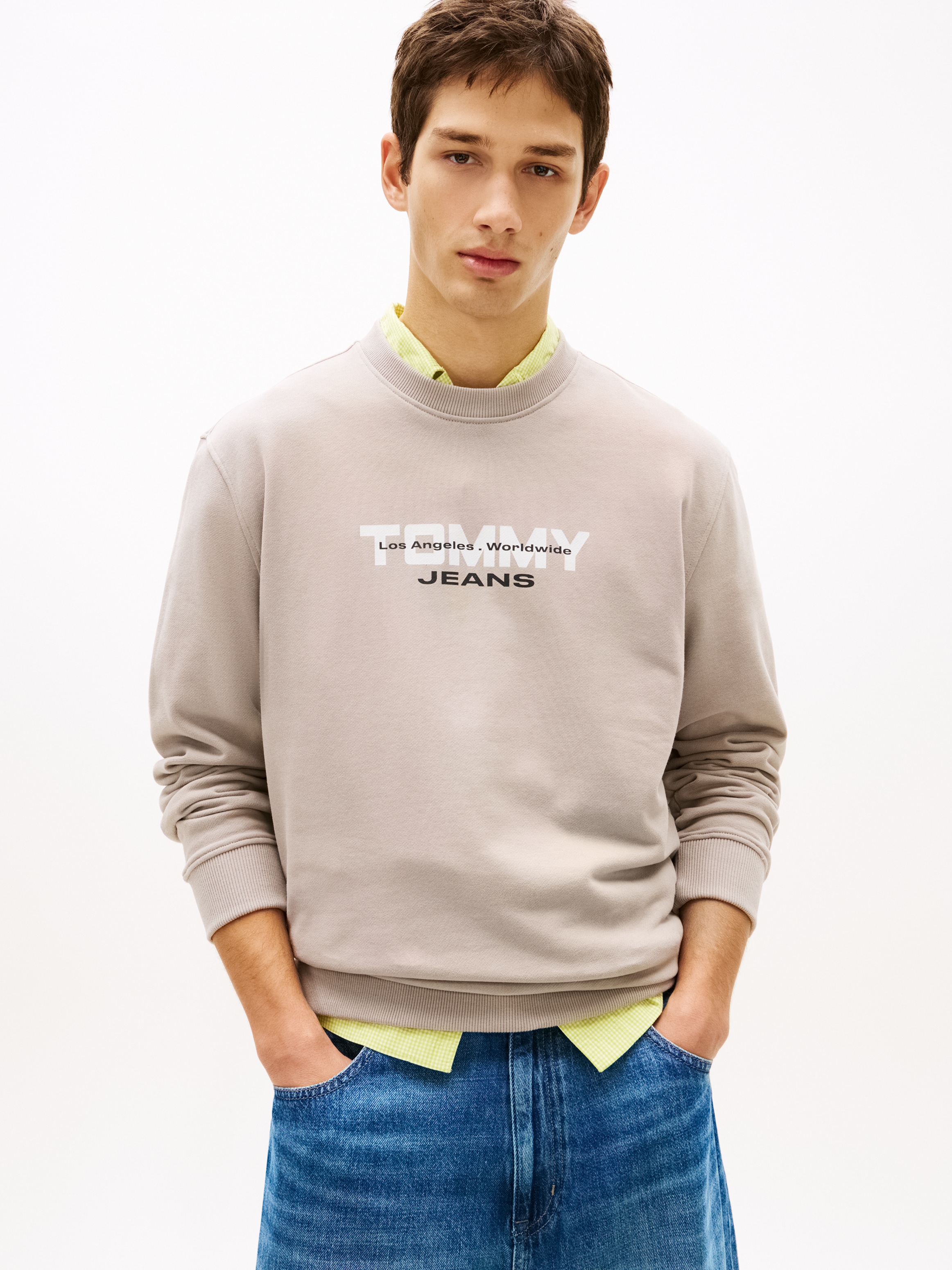 Tommy Jeans Sweatshirt "TJM REGULAR CREW", Regular fit mit Rundhalsausschni günstig online kaufen