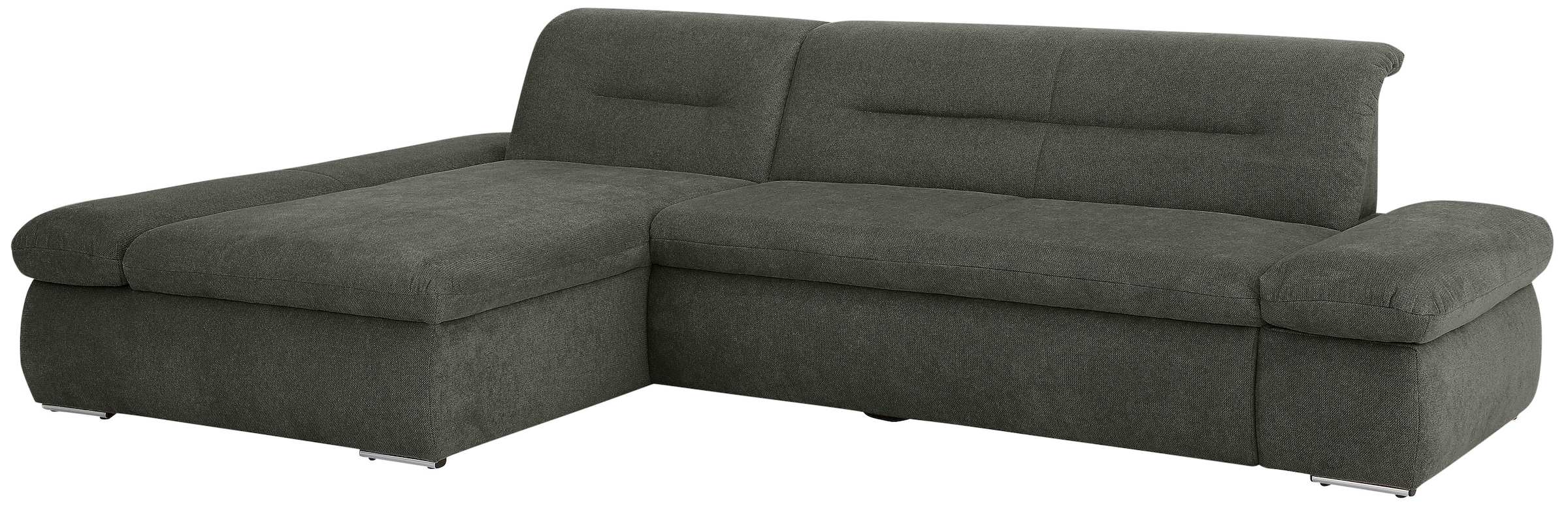 INOSIGN Ecksofa »Avesa L-Form«, Wahlweise mit Armteilvertsellung und Bettfunktion, B/T/H: 300/172/80cm