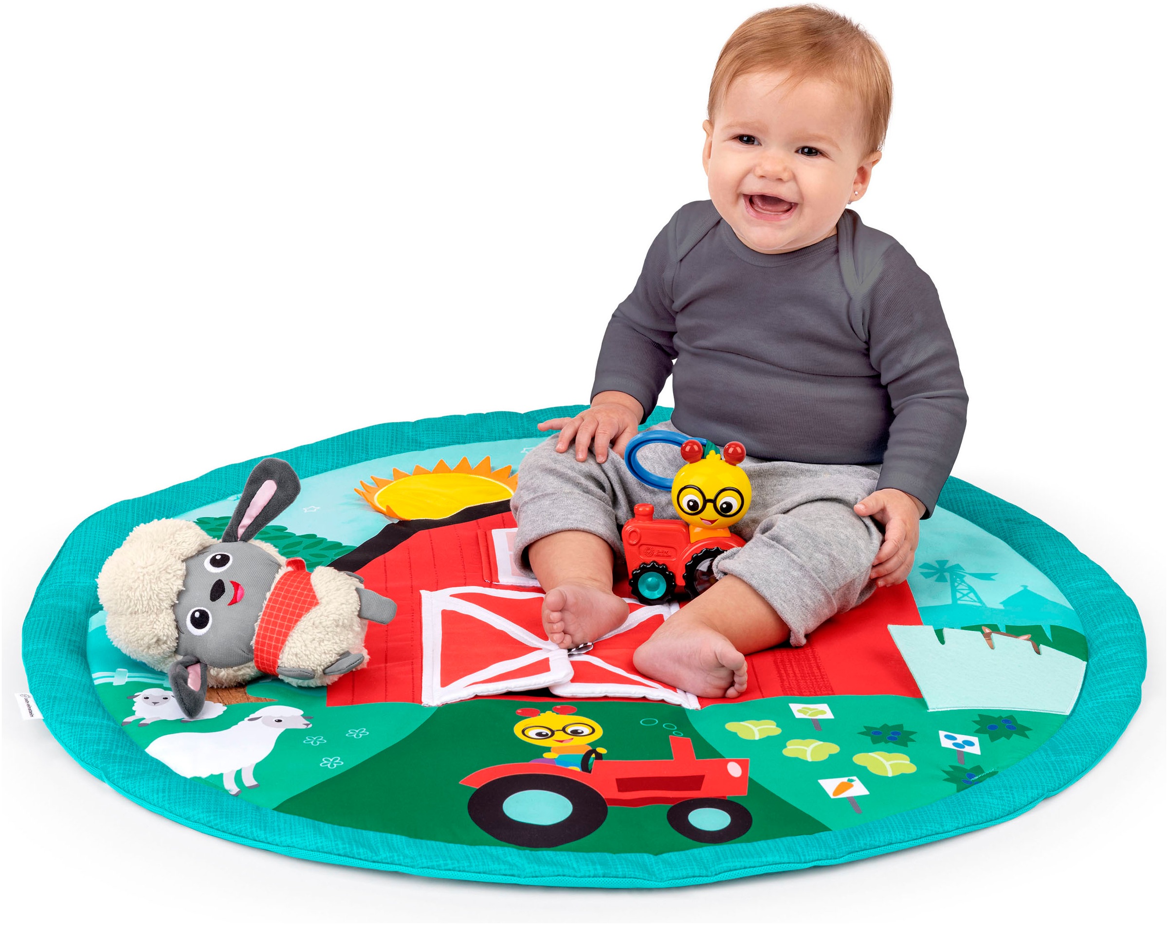 Baby Einstein Spielbogen »Happy Harvest Touch & Feel Activity Gym«, mit Soundeffekt