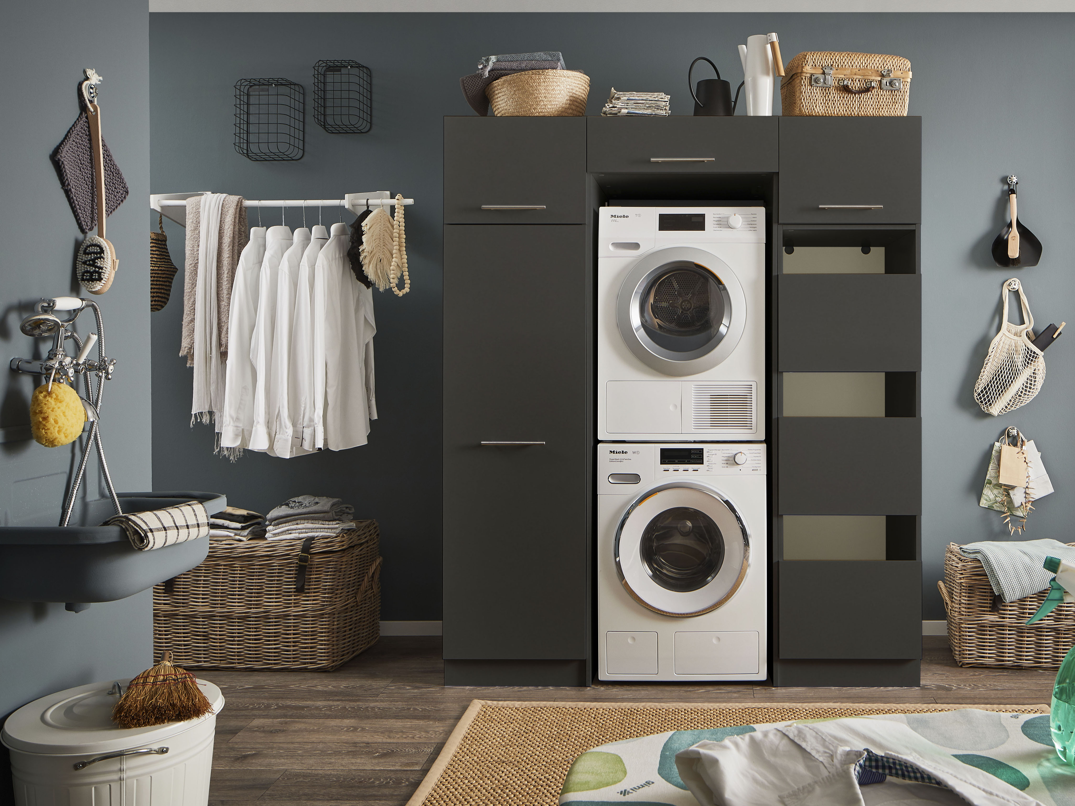 Laundreezy Mehrzweckschrank-Set "LAUNDREEZY LDLK3"