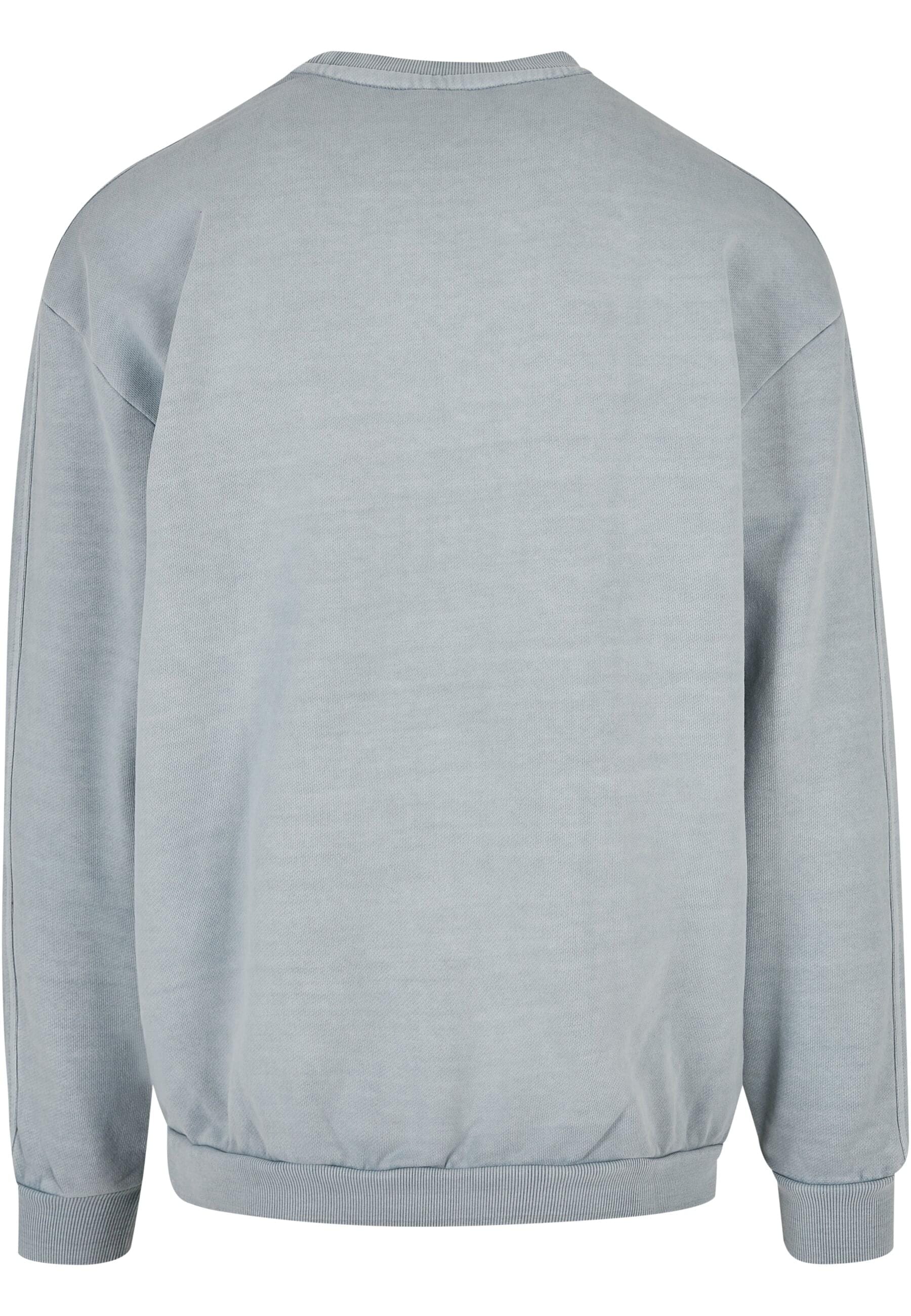 URBAN CLASSICS Rundhalspullover »Urban Classics Herren Heavy Terry Garment Dye Crew«, (1 tlg.)
