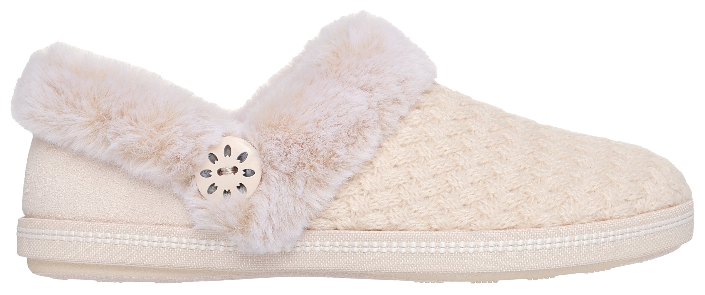 Skechers Plüsch Hausschuhe »COZY CAMPFIRE«, Pantoffel, Slipper mit Warmfutter