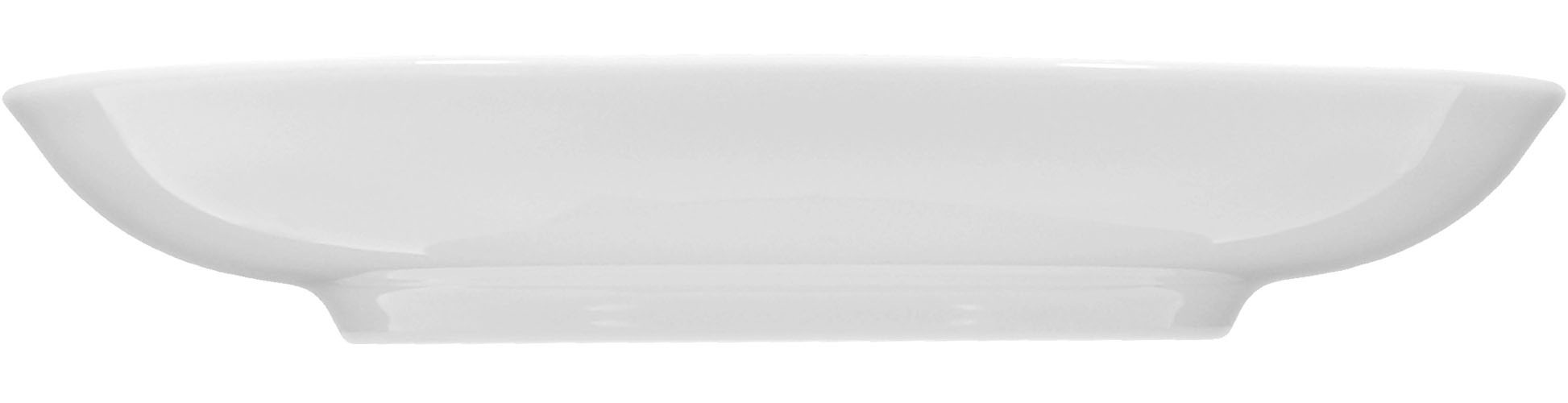 Seltmann Weiden Teeservice »Geschirr-Set, 18 Teile, Lido Weiß, rund«, (Set, 18 tlg., 6x Teeobertasse 0,14 l, 6x Teeuntertasse, 6x Brotteller), Tassen, Untertassen, Teller, 18 Teile, für 6 Personen, Made in Germany