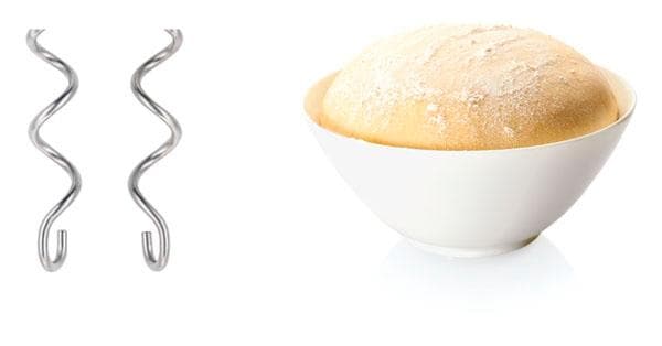 BOSCH Handmixer »Styline MFQ4030, Edelstahl Rührbesen/Knethaken, 5 Stufen, weiß«, 500 W, Turbotaste, leichtes Gehäuse, Made in Europe