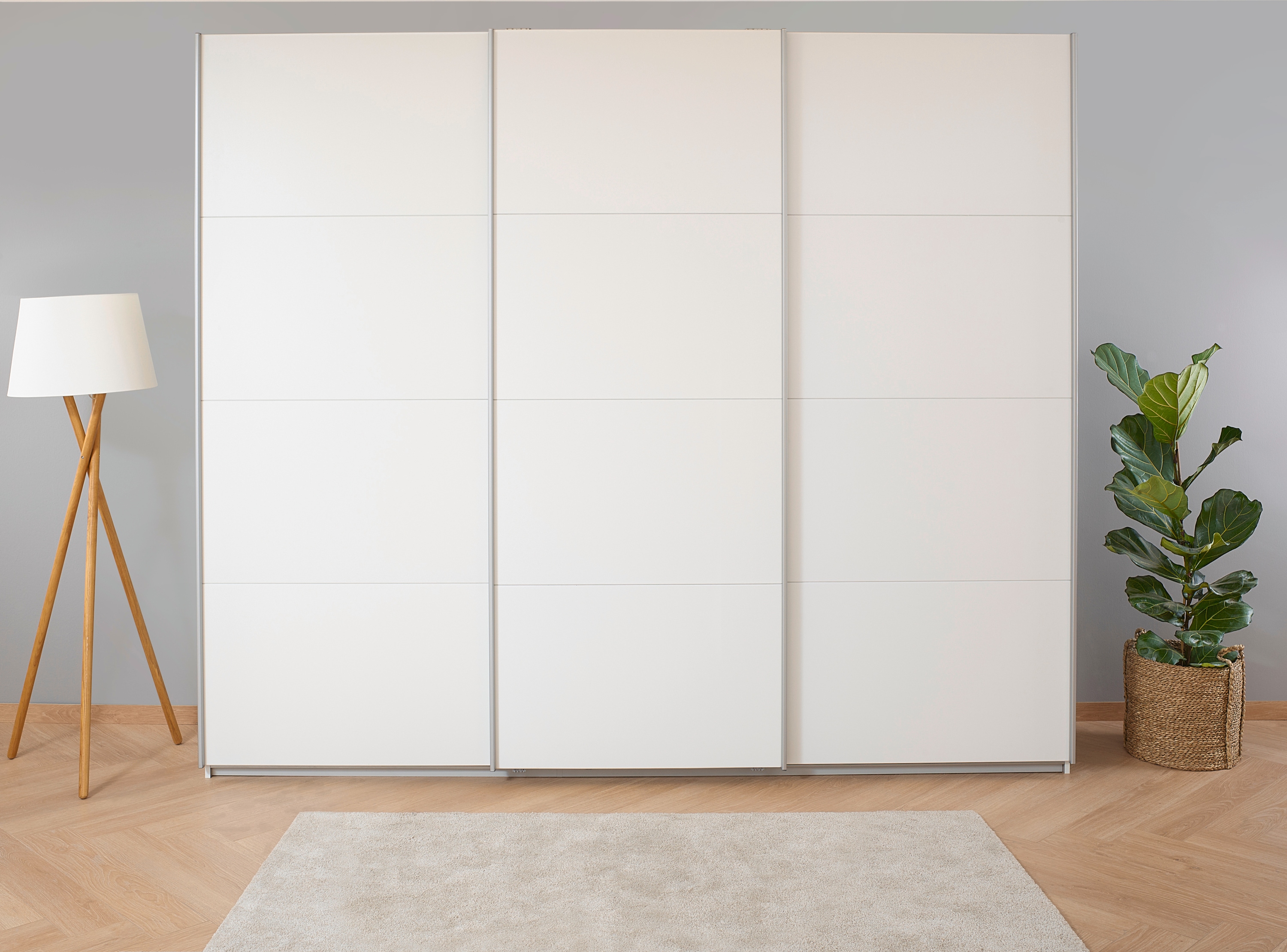 OTTO home Kleiderschrank "Mehrzweckschrank Aktenschrank Möbel Mietswohnung Schlafzimmer KOLUNA" 3 Ausstattungen BASIC/CLASSIC/PREMIUM (inkl. SOFT-CLOSE-FUNKTION), Breiten 203/271/315/360 cm Höhen 210/229 Dekor-Front MADE IN GERMANY