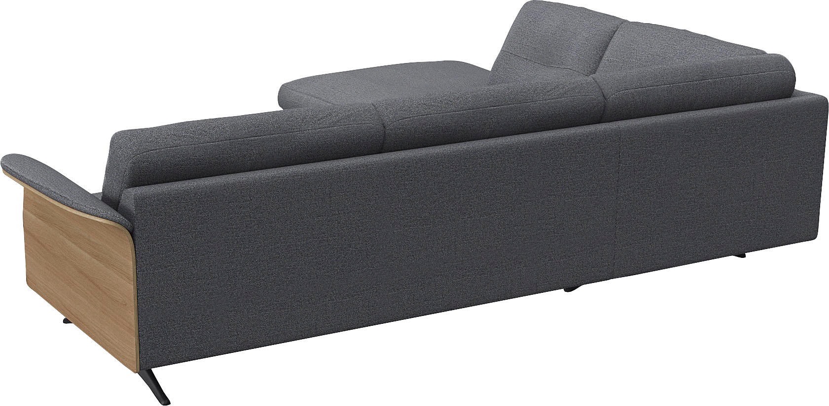 FLEXLUX Ecksofa »Glow, super bequem durch hochwertigem Sitzaufbau mit Federkern, L-Form«, Skandinavisches Design, In hochwertiger Verarbeitung