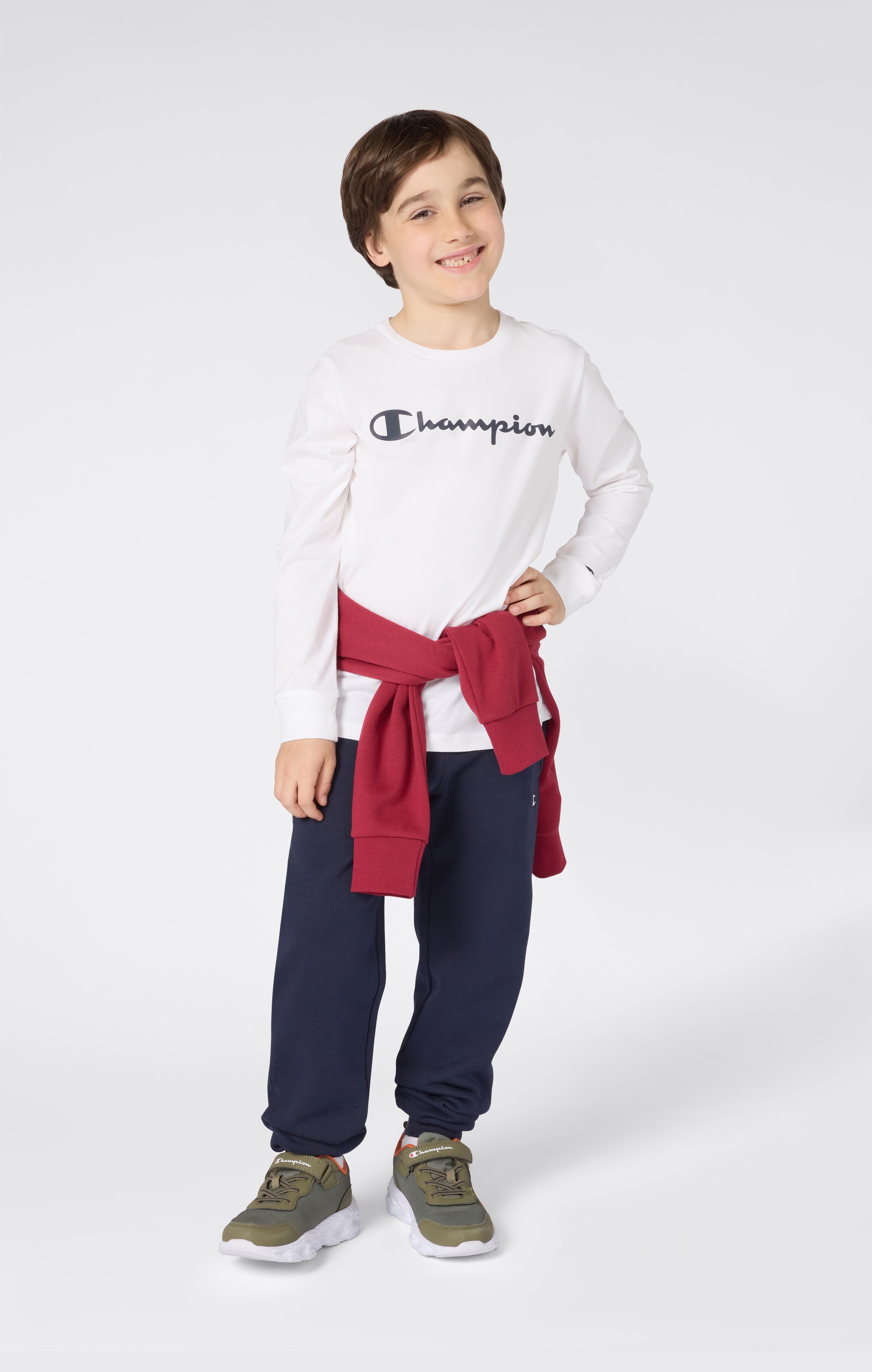 Thumbnail - Champion Langarmshirt "SPORTWEAR LONG SLEEVE Standard Fit" 1 tlg. sportlicher Stil, Langarm, ohne Verschluss, für Kinder
