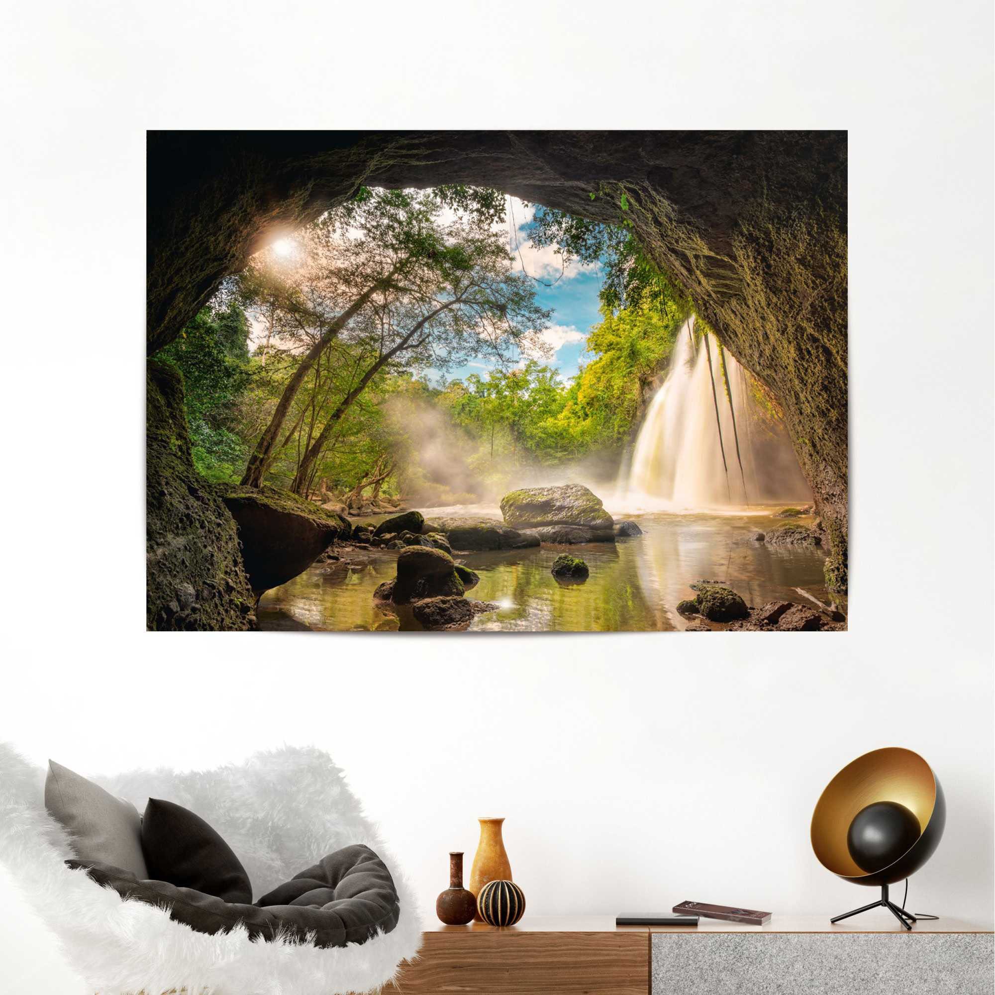 Reinders Poster "Steinhöhle" günstig online kaufen