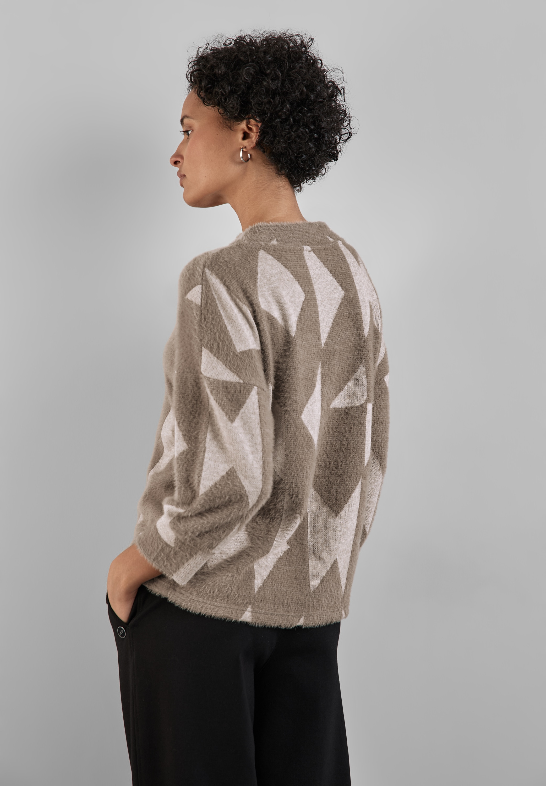 STREET ONE Print-Shirt, mit 3/4 Ärmeln