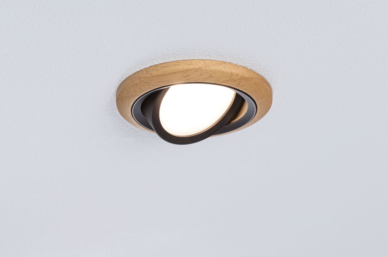 Paulmann LED Einbauleuchte »LED Einbauleuchte Lanati 3er-Set 3x6W 3x470lm 230V 2700K«, 3 flammig
