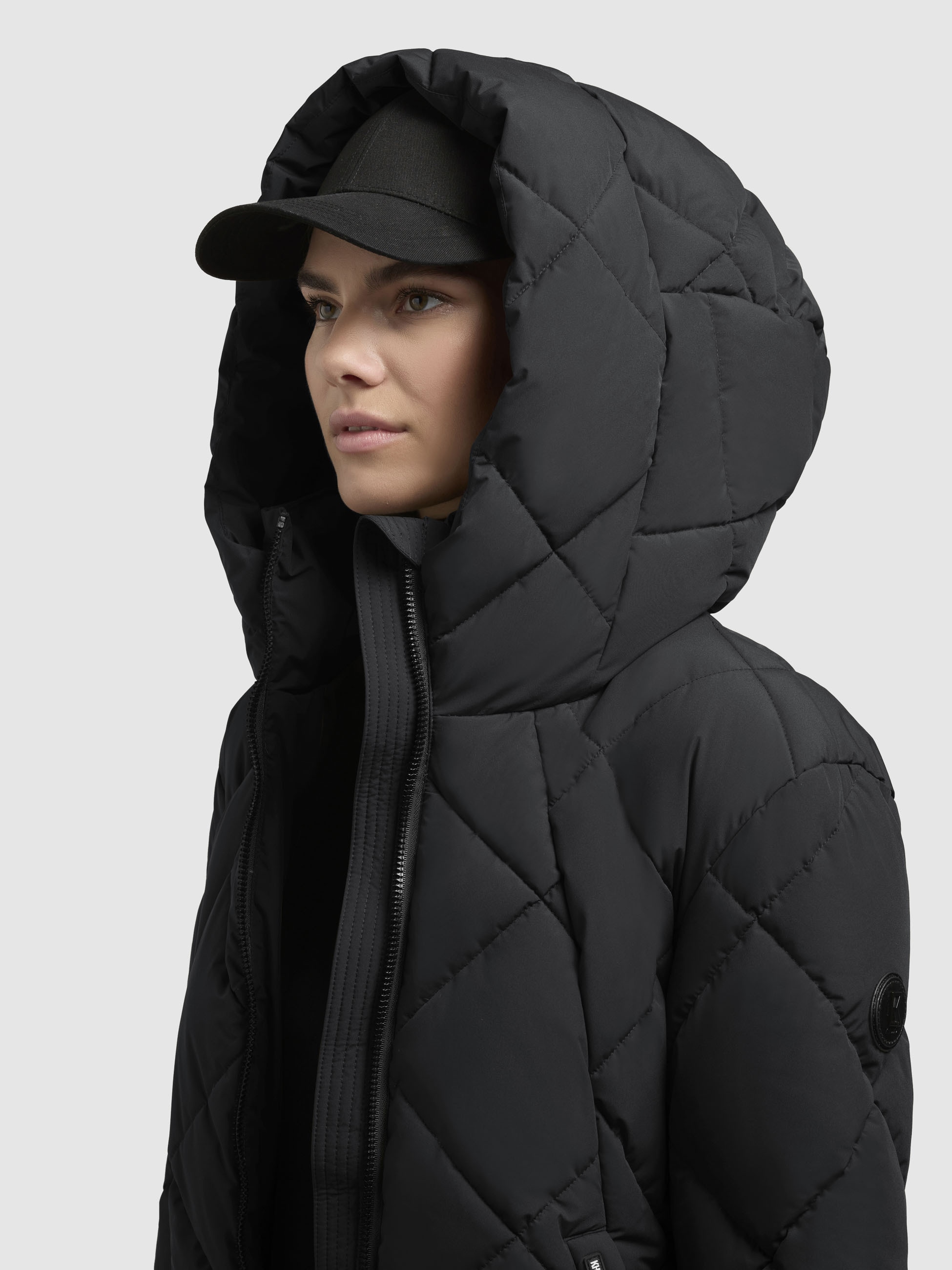 khujo Steppjacke »PEBB«, mit Kapuze