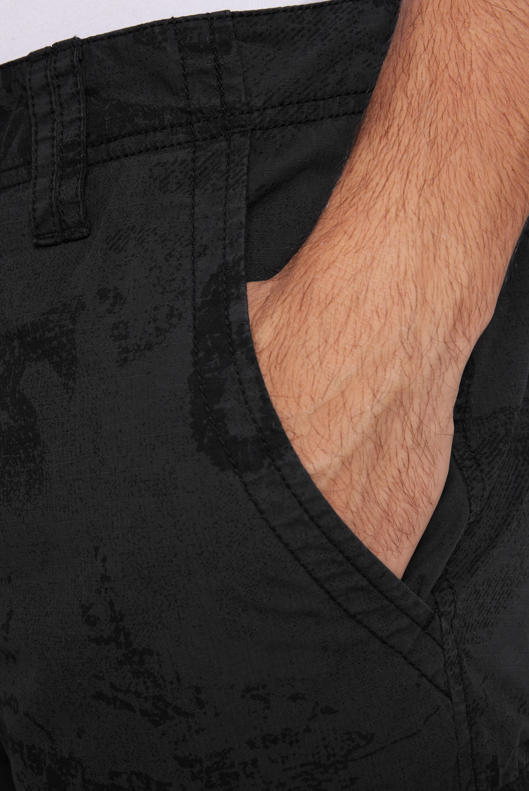 CAMP DAVID Cargoshorts, mit Bindeband am Saum