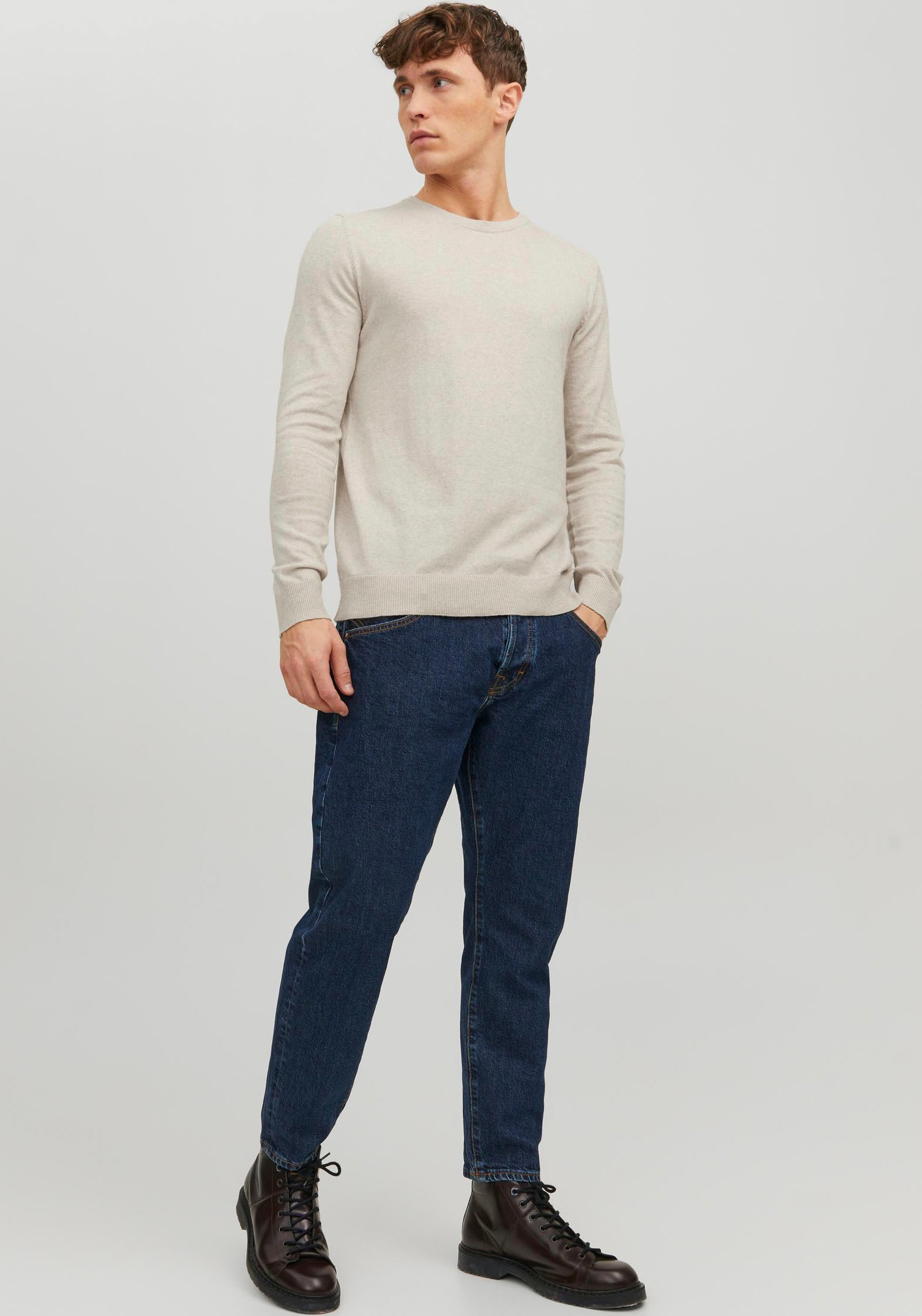 Jack & Jones Rundhalspullover »EMIL KNIT«