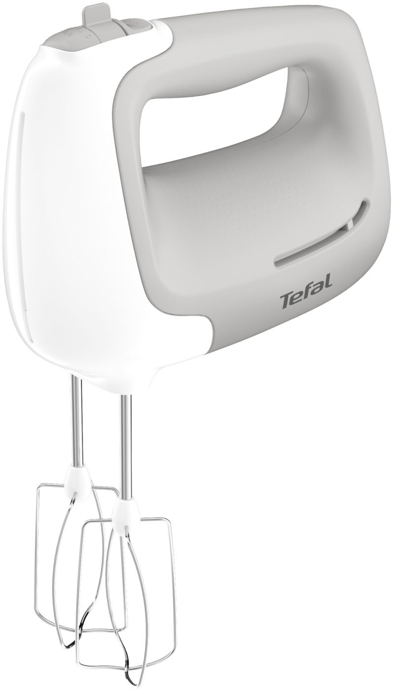 Tefal Handmixer »HT450B Prep'Mix«, 450 W, 5 Geschwindigkeiten, 2 Schneebesen und 2 Knethaken aus Edelstahl