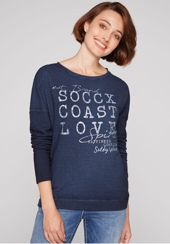 SOCCX Sweatshirt, mit großem Frontprint kaufen